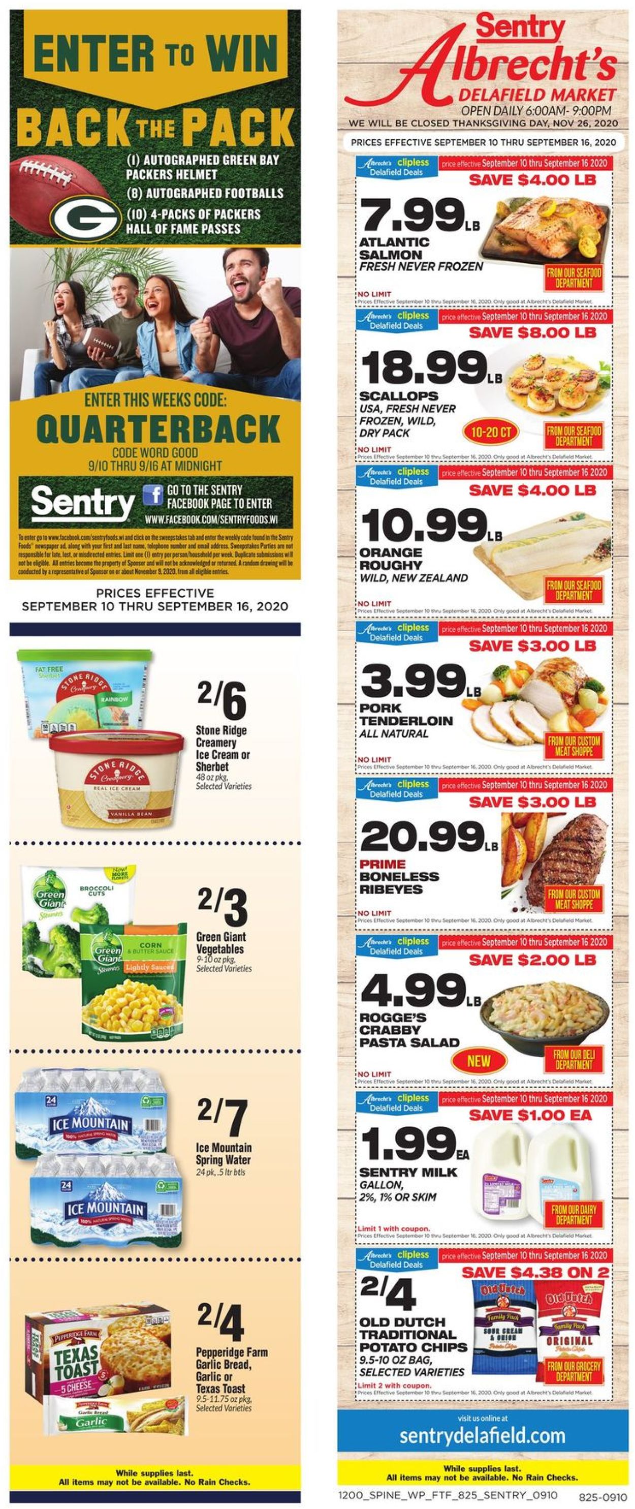 Sentry Ad from 09/10/2020
