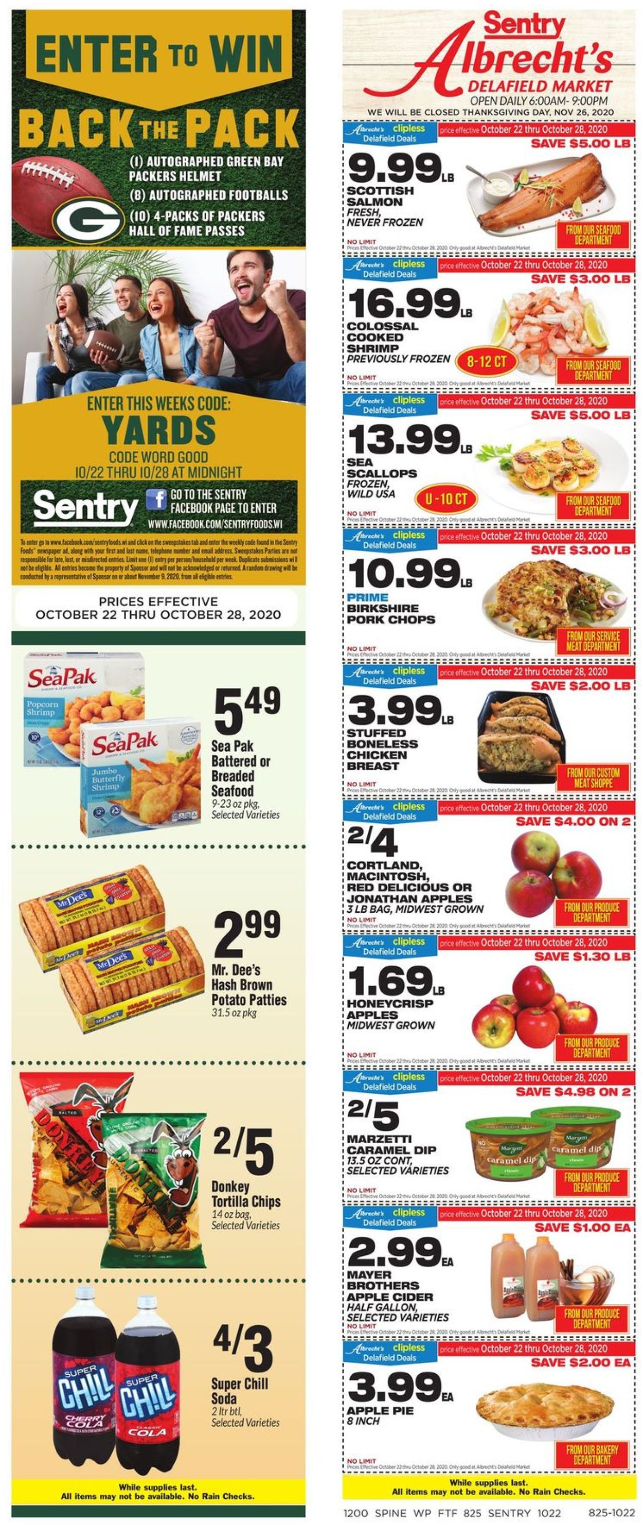 Sentry Ad from 10/22/2020
