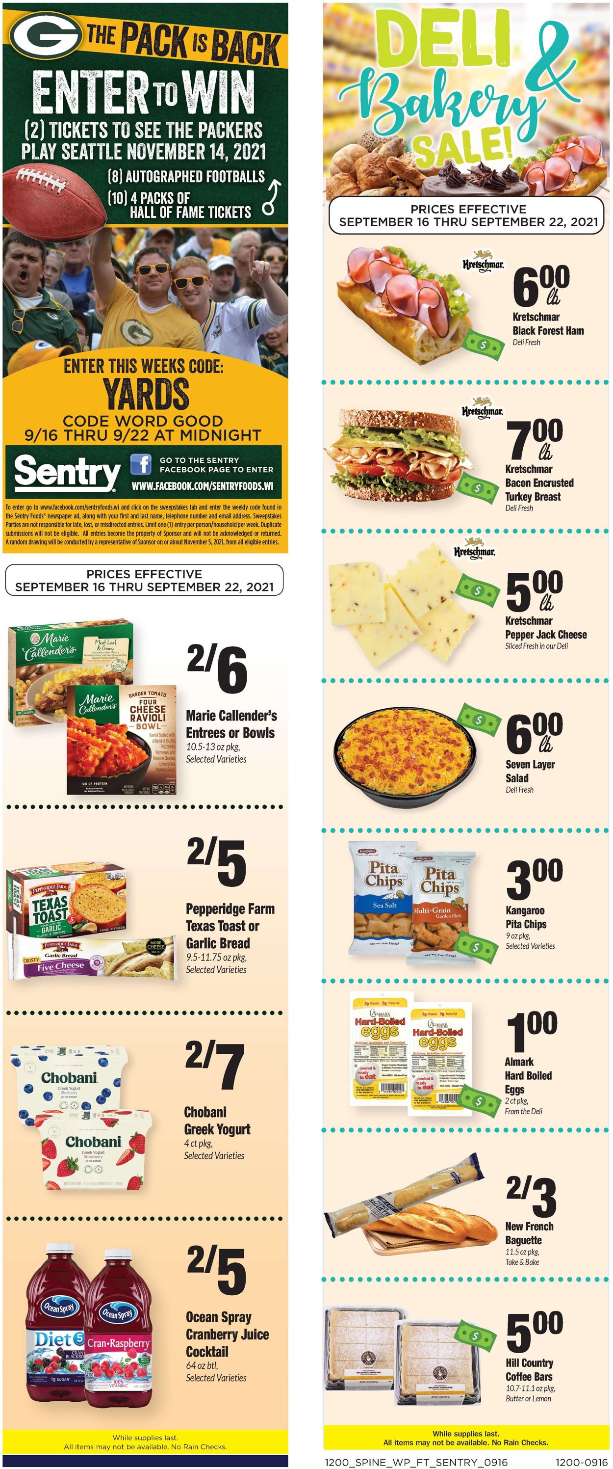 Sentry Ad from 09/16/2021