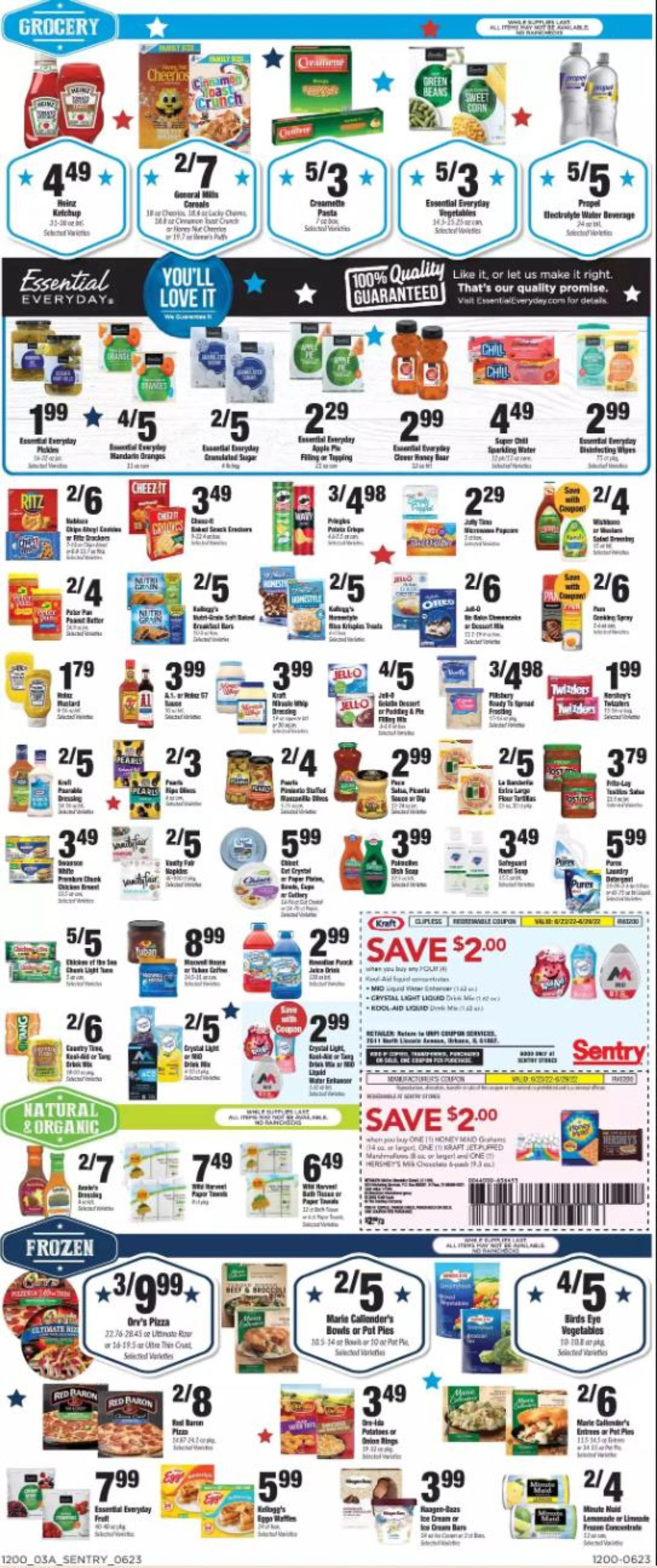 Sentry Ad from 06/23/2022