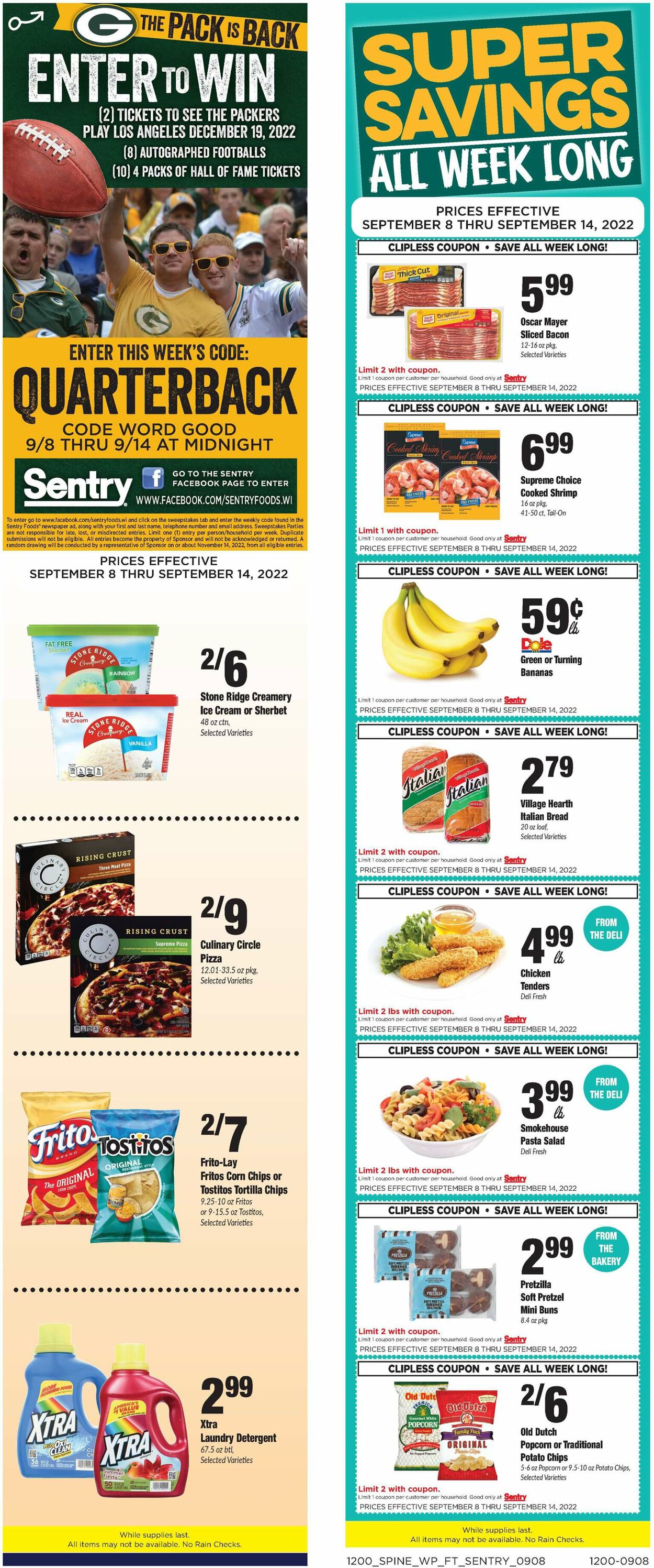 Sentry Ad from 09/08/2022