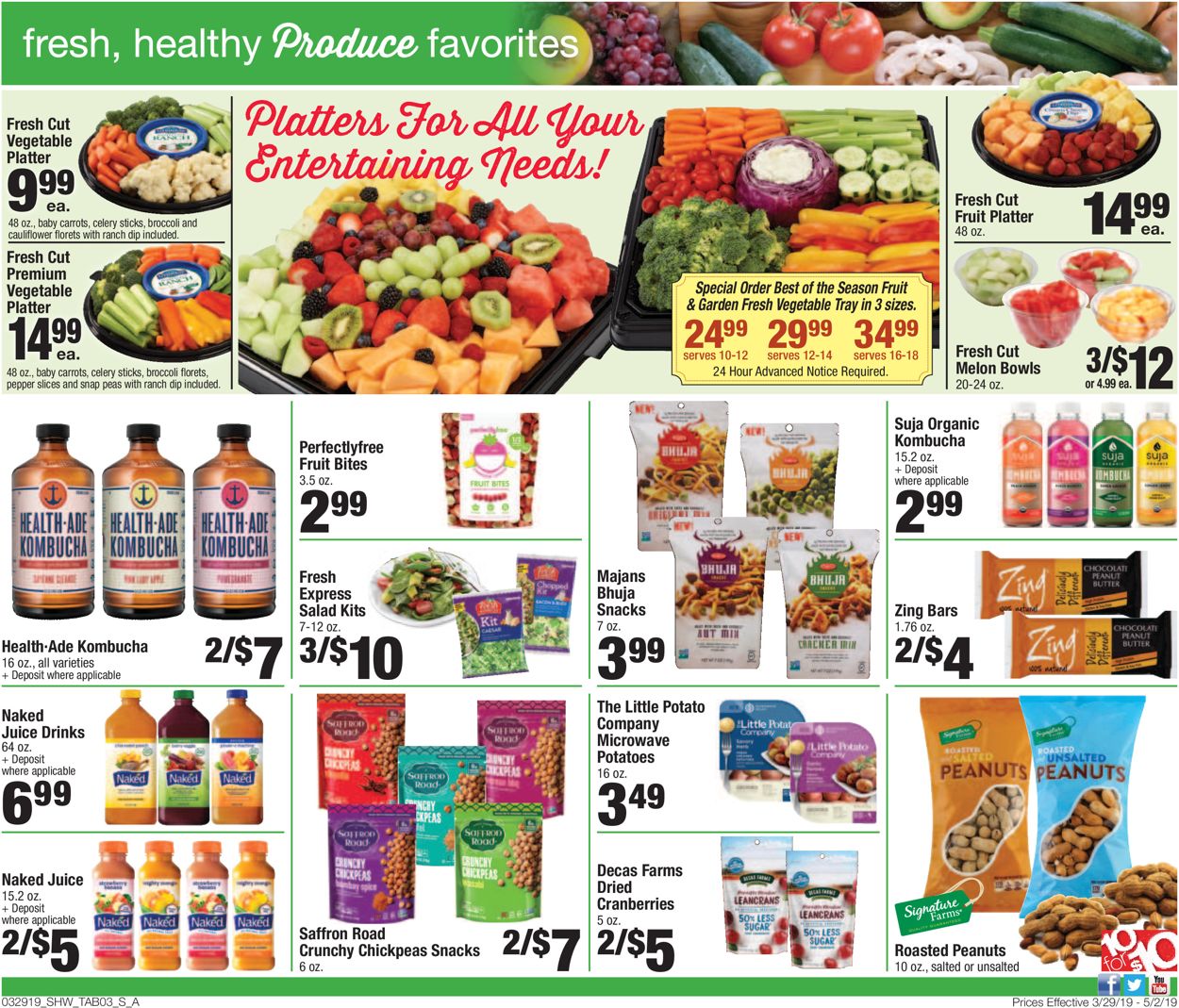 Shaw’s Ad from 03/29/2019
