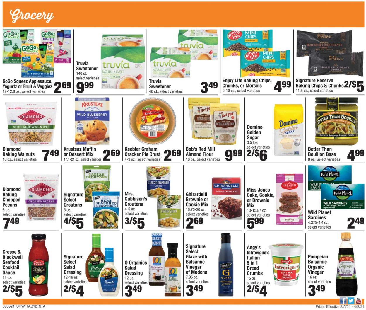 Shaw’s Ad from 03/05/2021