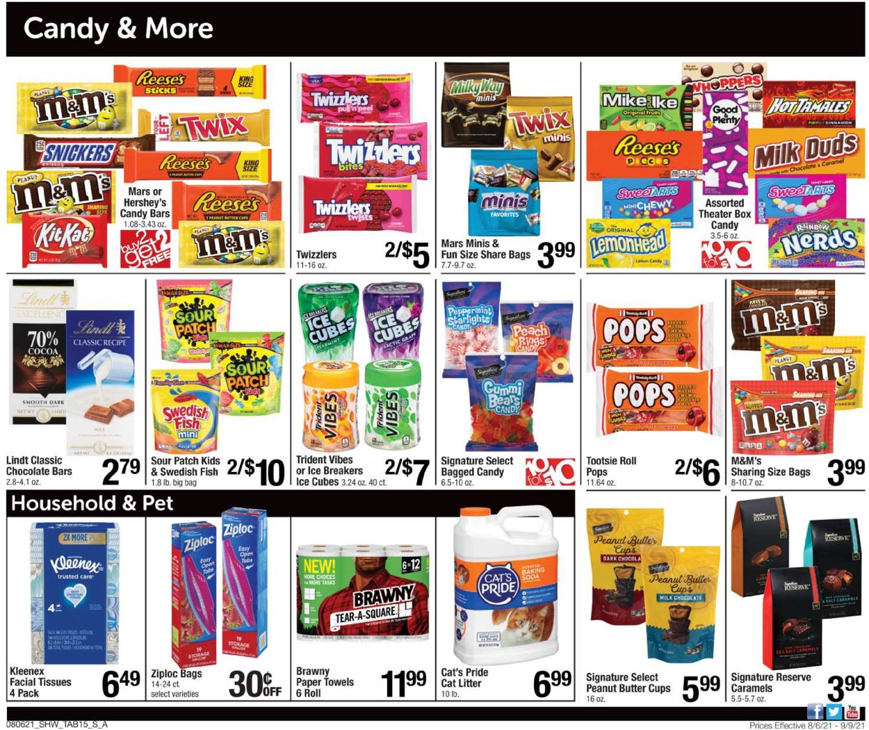 Shaw’s Ad from 08/06/2021