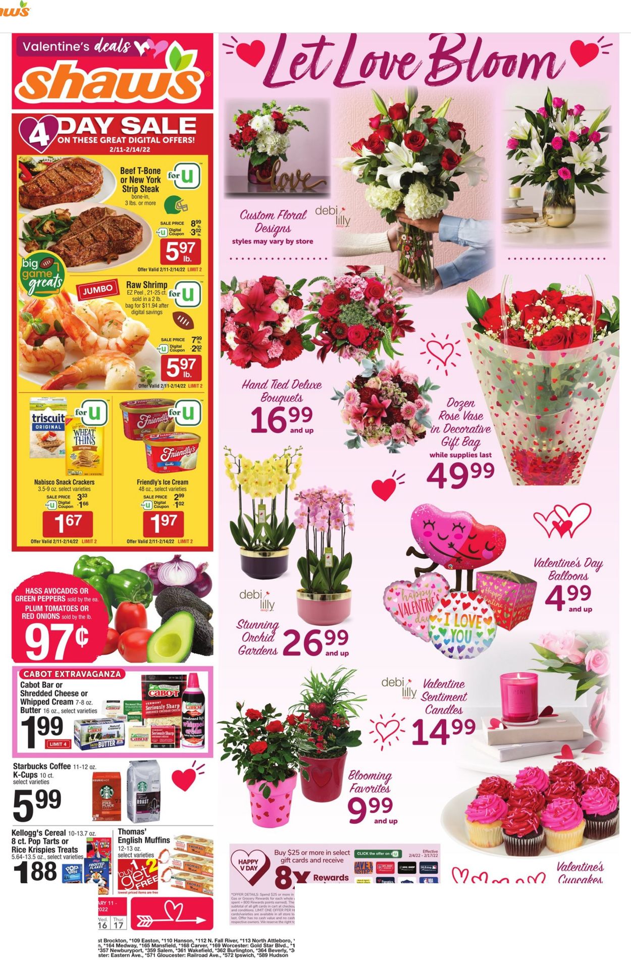 Shaw’s Ad from 02/11/2022