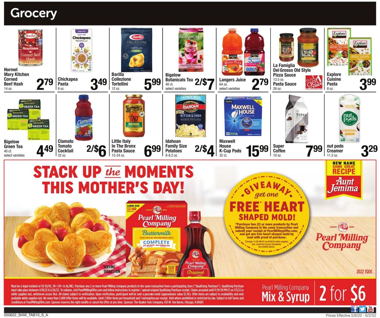Shaw’s Ad from 05/06/2022