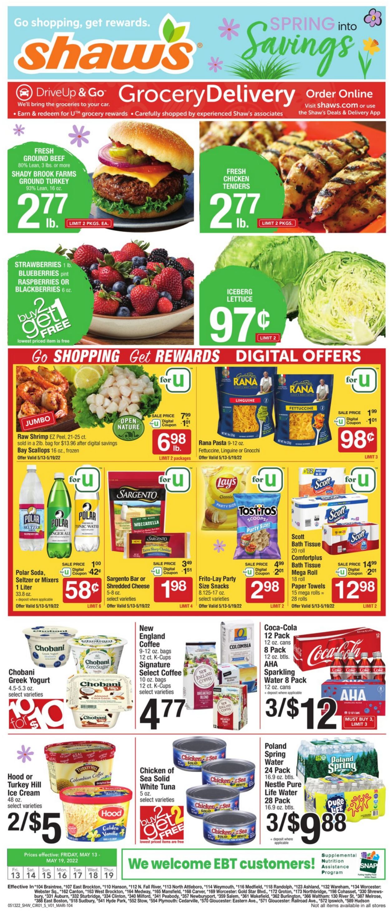 Shaw’s Ad from 05/13/2022