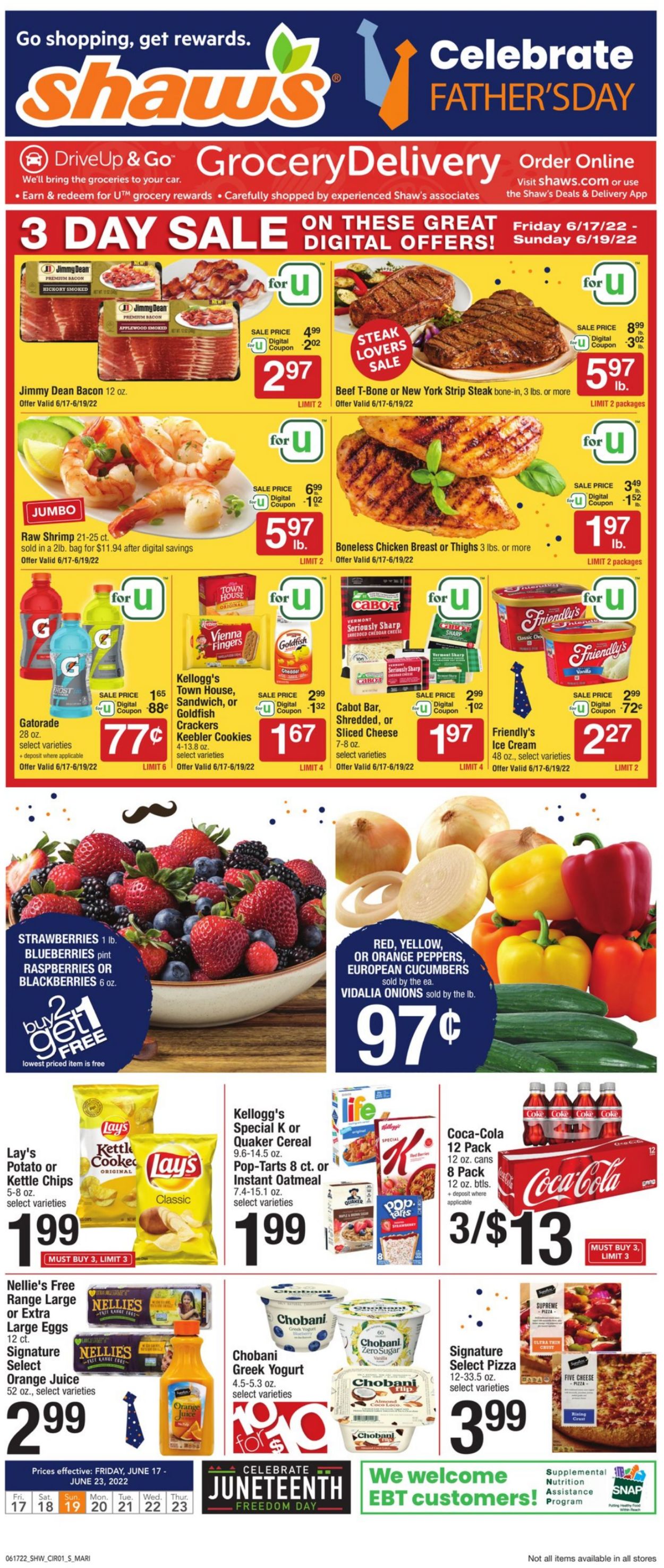 Shaw’s Ad from 06/17/2022