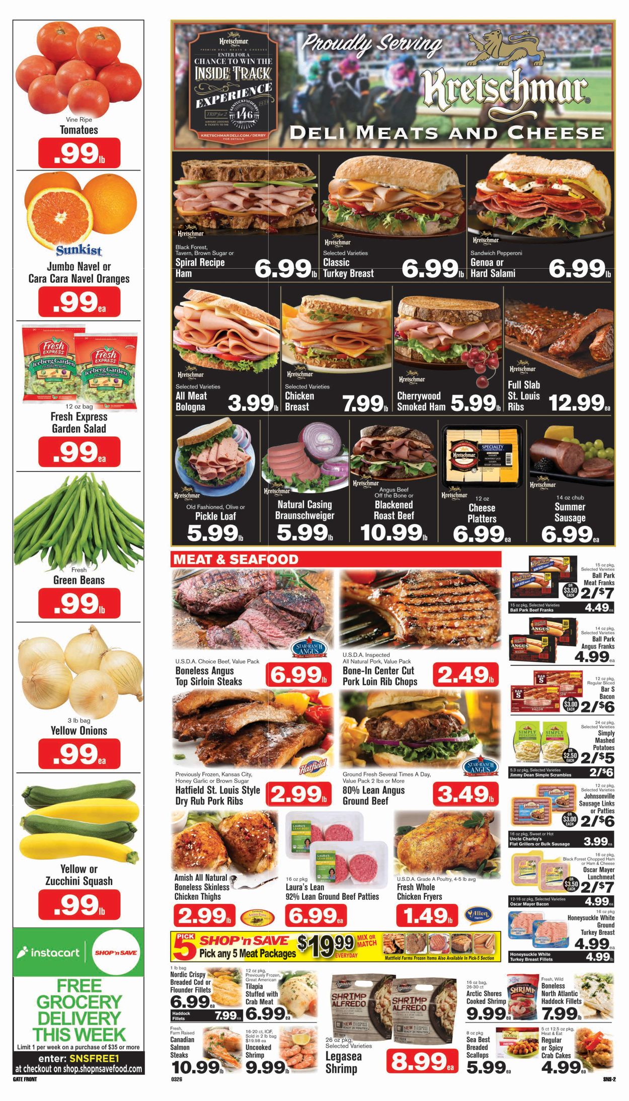 Shop ‘n Save (Pittsburgh) Ad from 03/26/2020