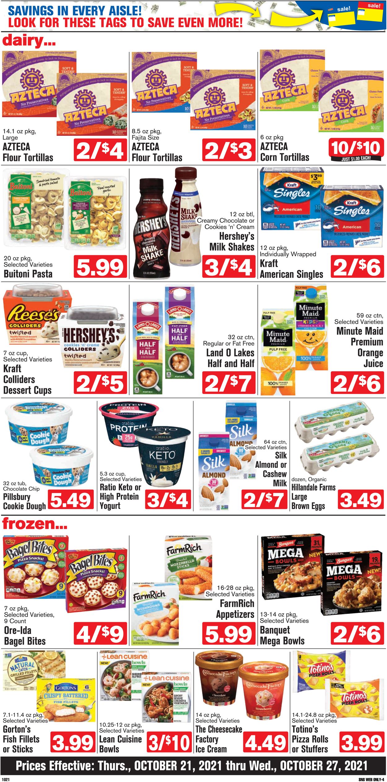 Shop ‘n Save (Pittsburgh) Ad from 10/21/2021