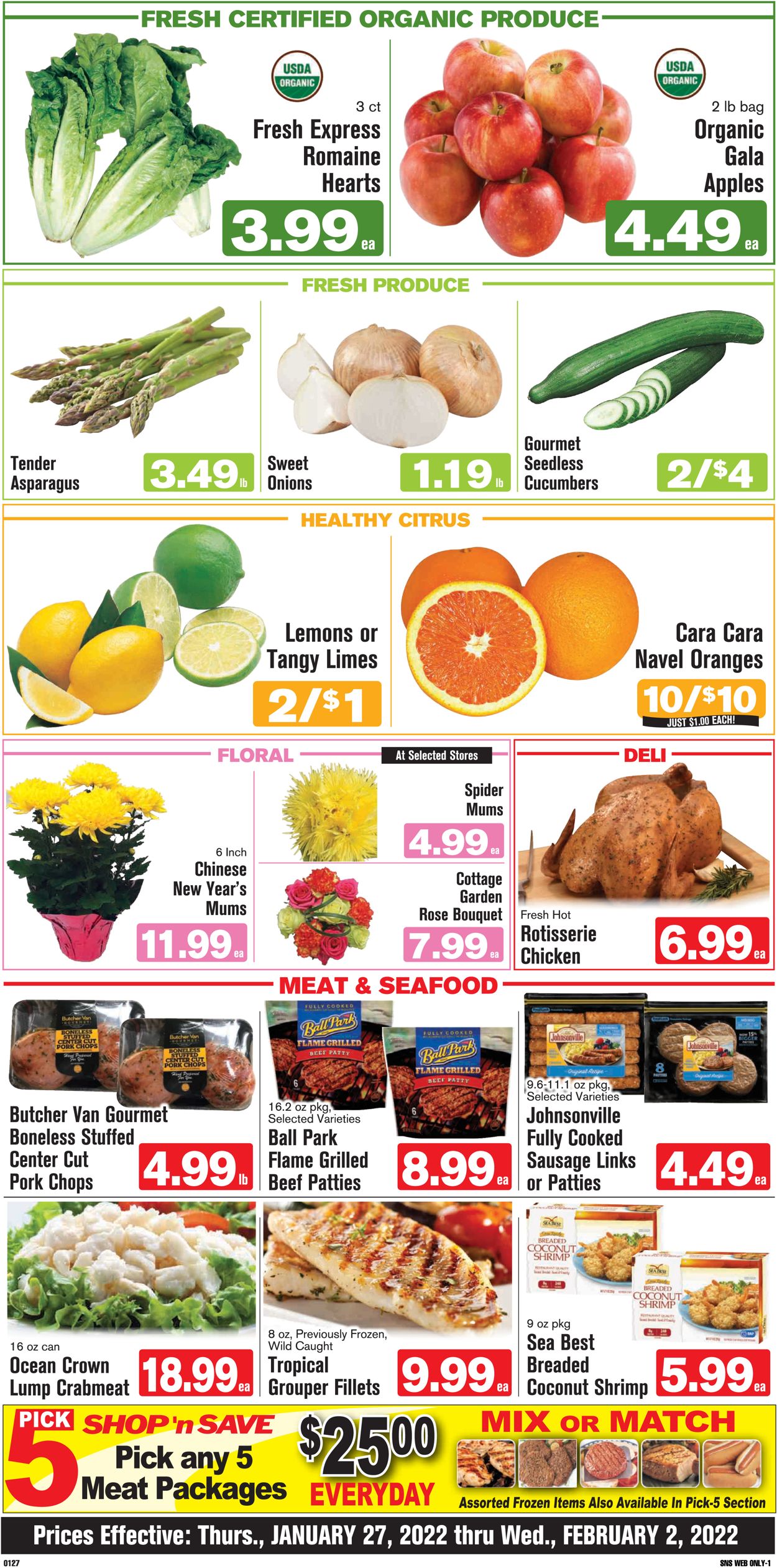 Shop ‘n Save (Pittsburgh) Ad from 01/27/2022