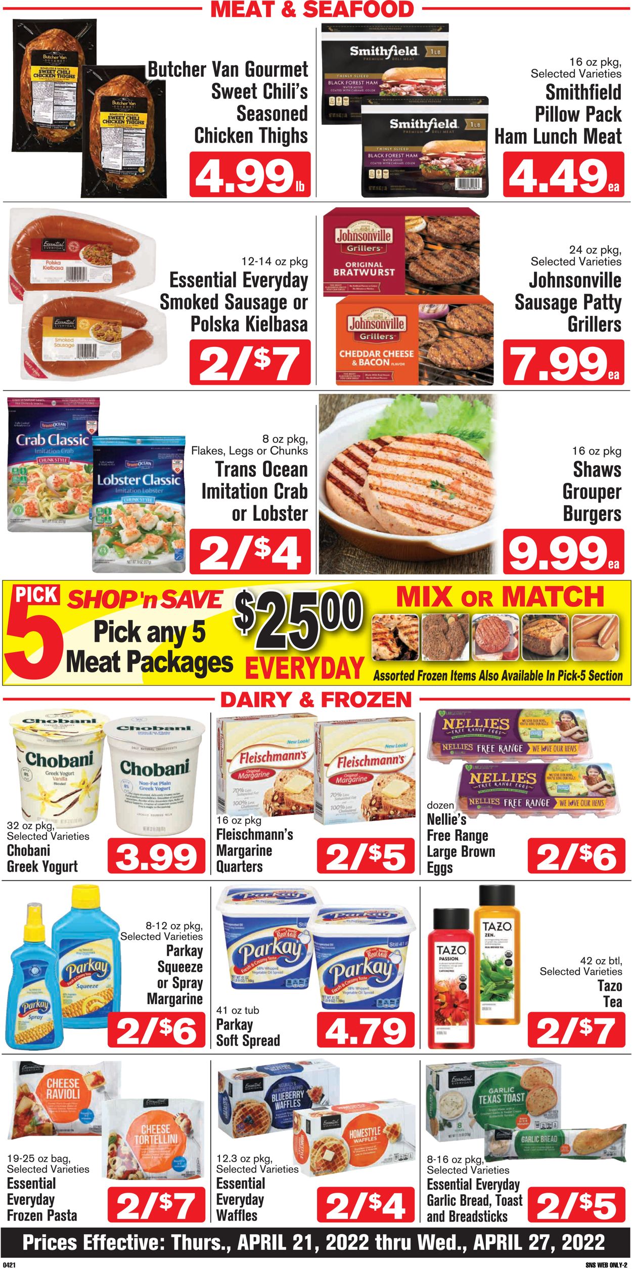 Shop ‘n Save (Pittsburgh) Ad from 04/21/2022