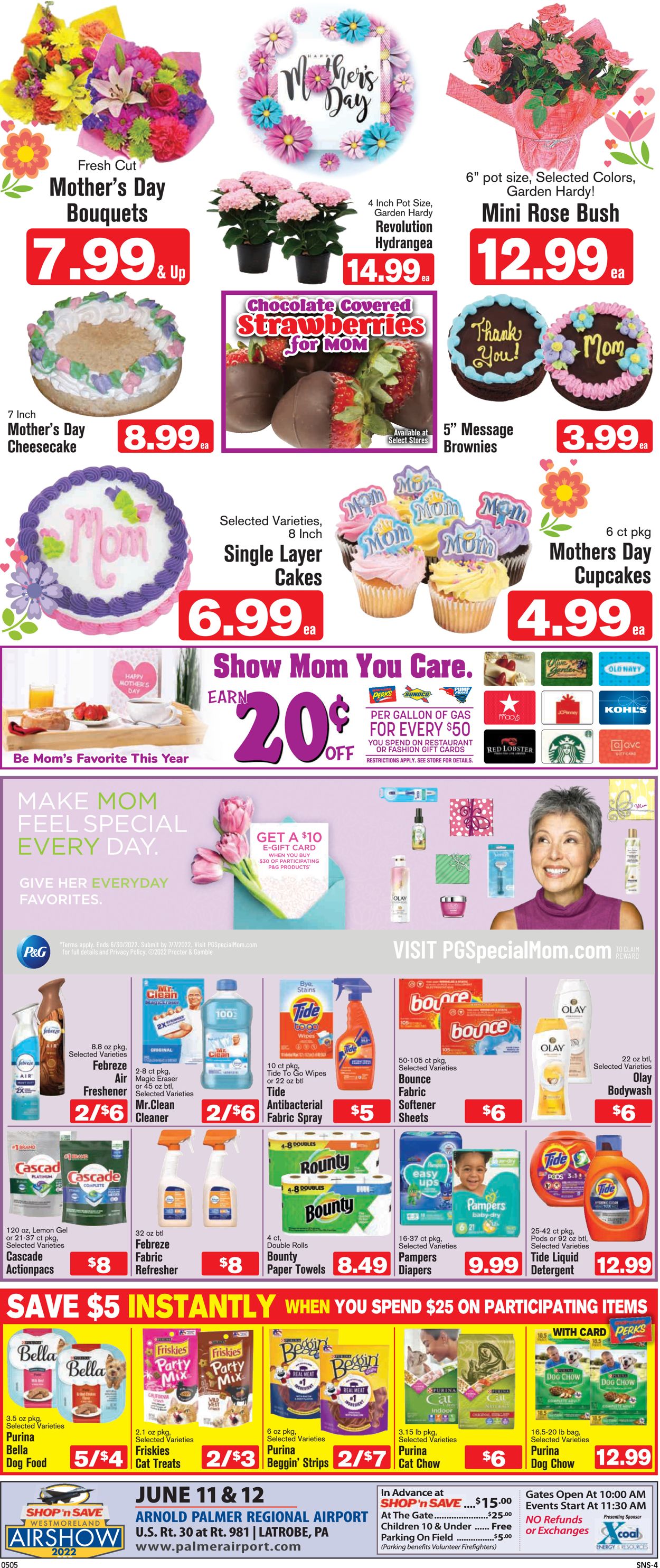 Shop ‘n Save (Pittsburgh) Ad from 05/05/2022