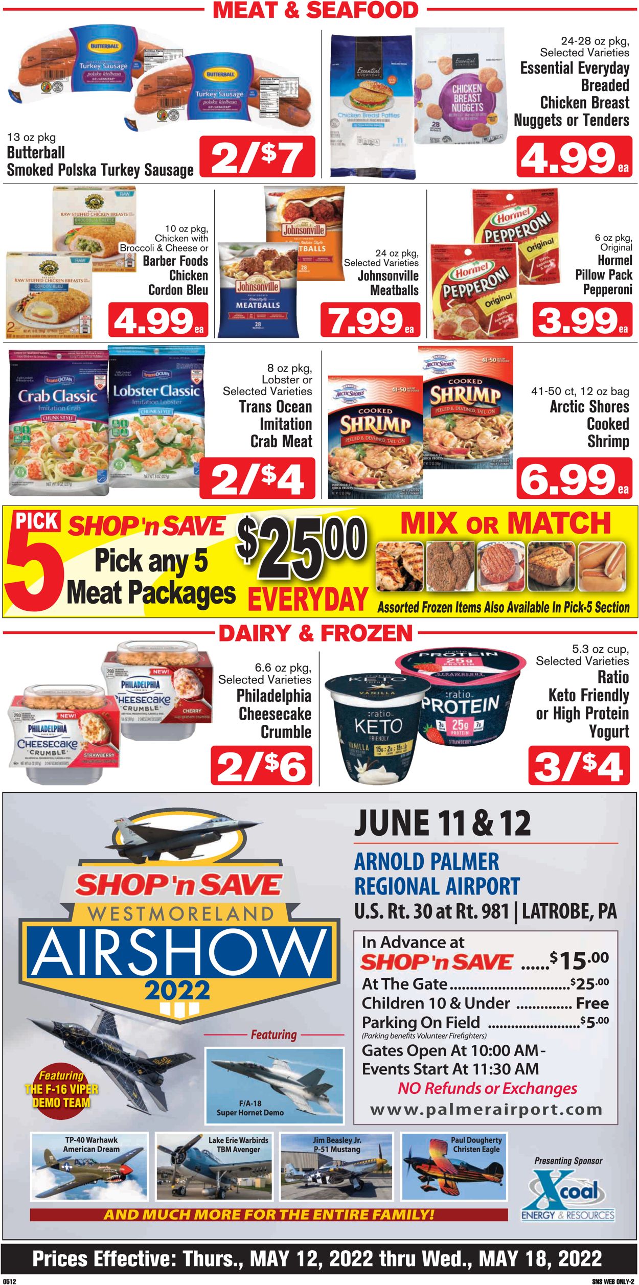 Shop ‘n Save (Pittsburgh) Ad from 05/12/2022