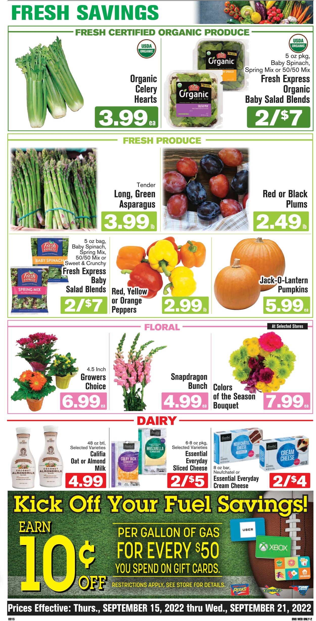 Shop ‘n Save (Pittsburgh) Ad from 09/15/2022
