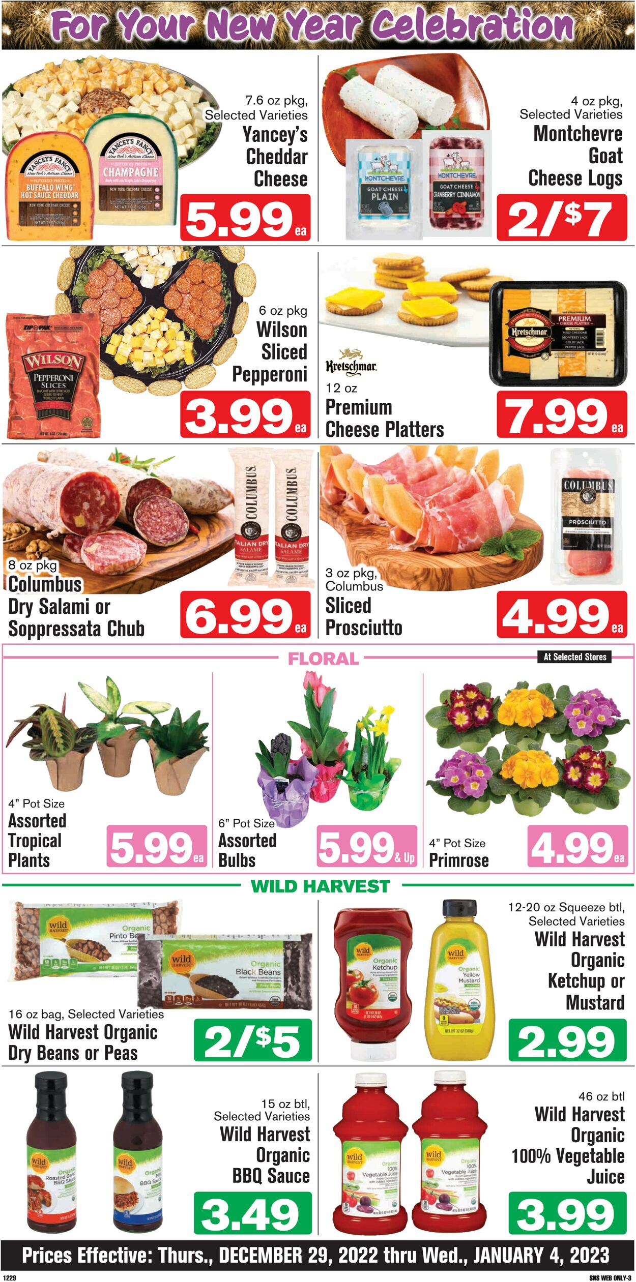 Shop ‘n Save (Pittsburgh) Ad from 12/29/2022
