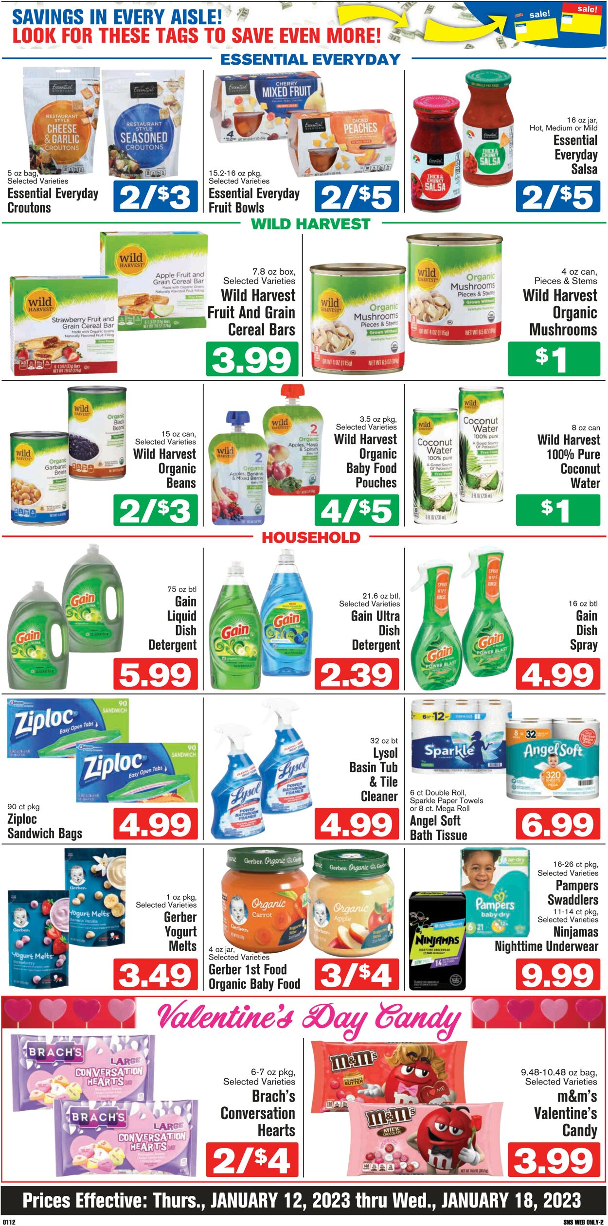 Shop ‘n Save (Pittsburgh) Ad from 01/12/2023