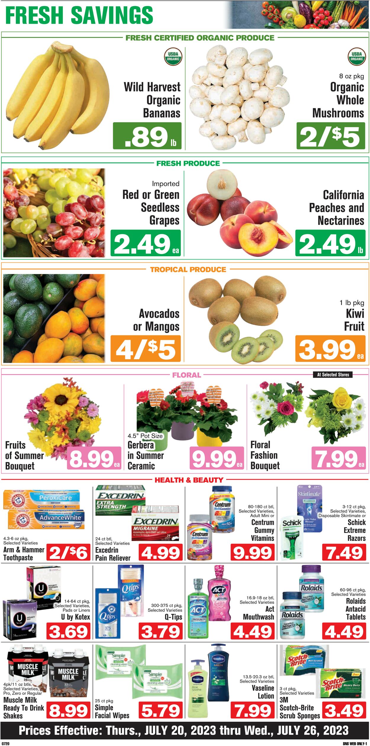 Shop ‘n Save Ad from 07/20/2023