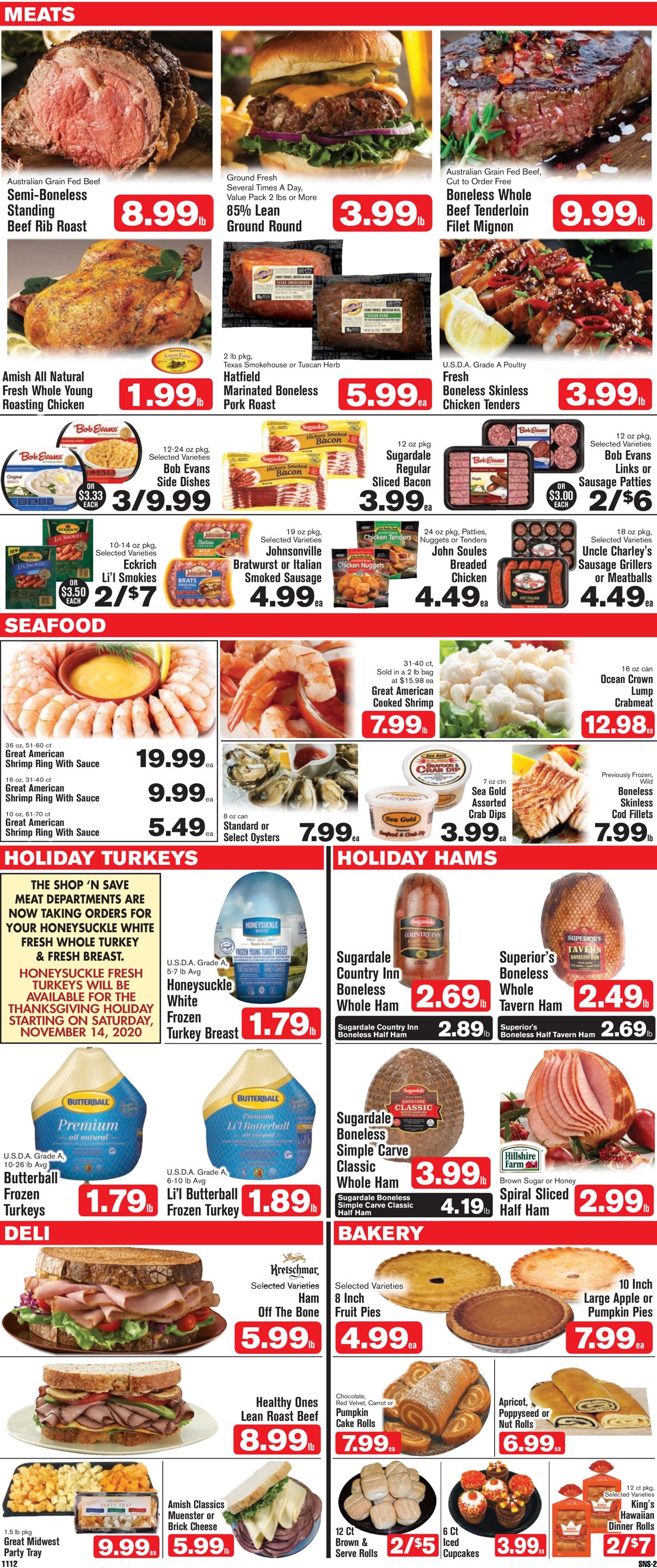Shop ‘n Save Ad from 11/12/2020