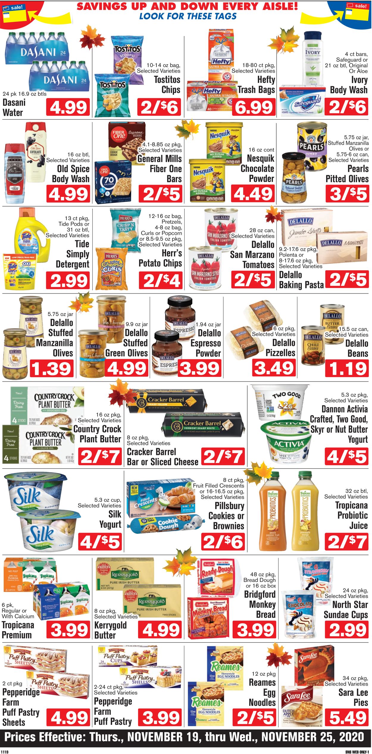 Shop ‘n Save Ad from 11/19/2020