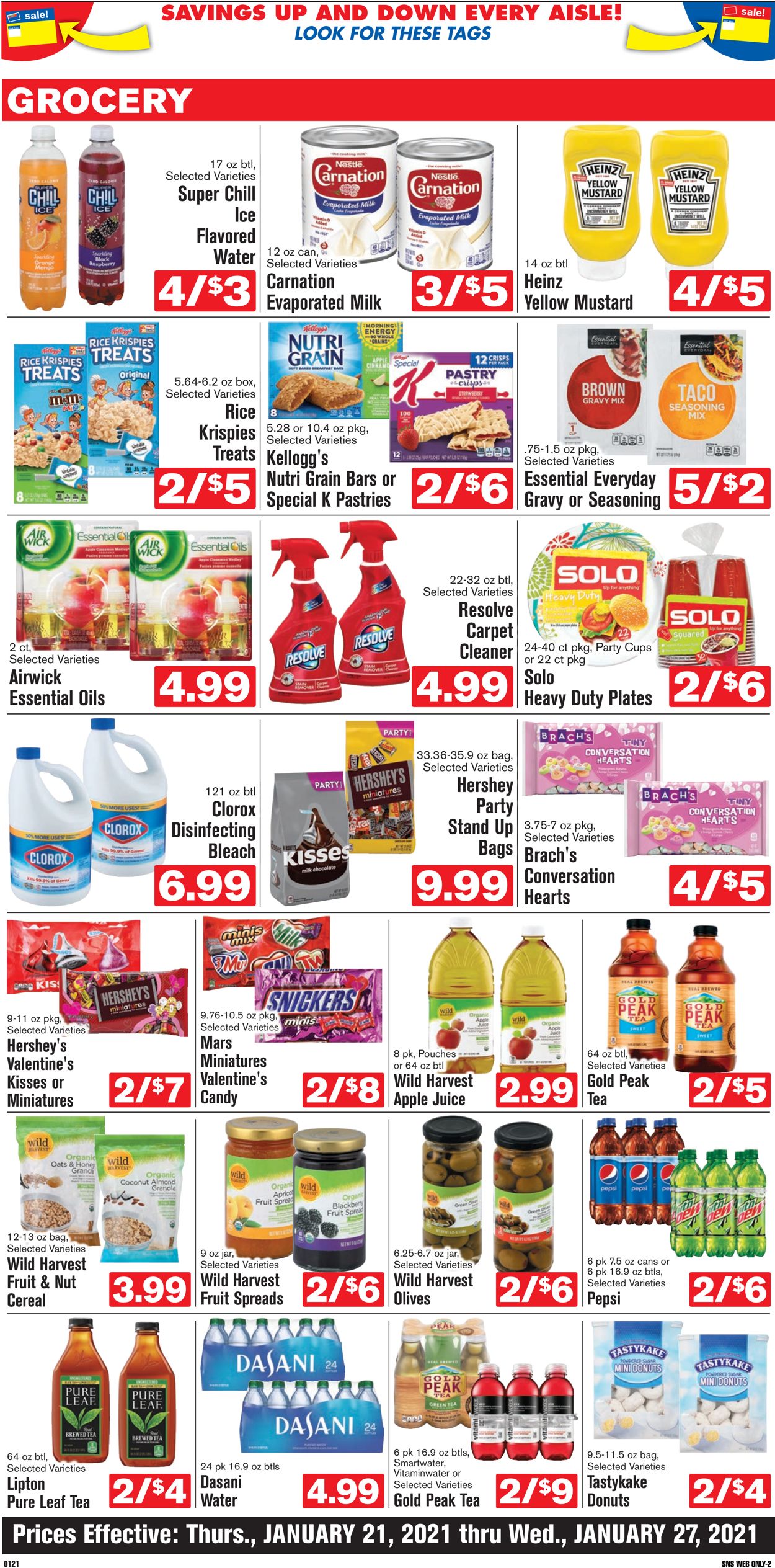 Shop ‘n Save Ad from 01/21/2021