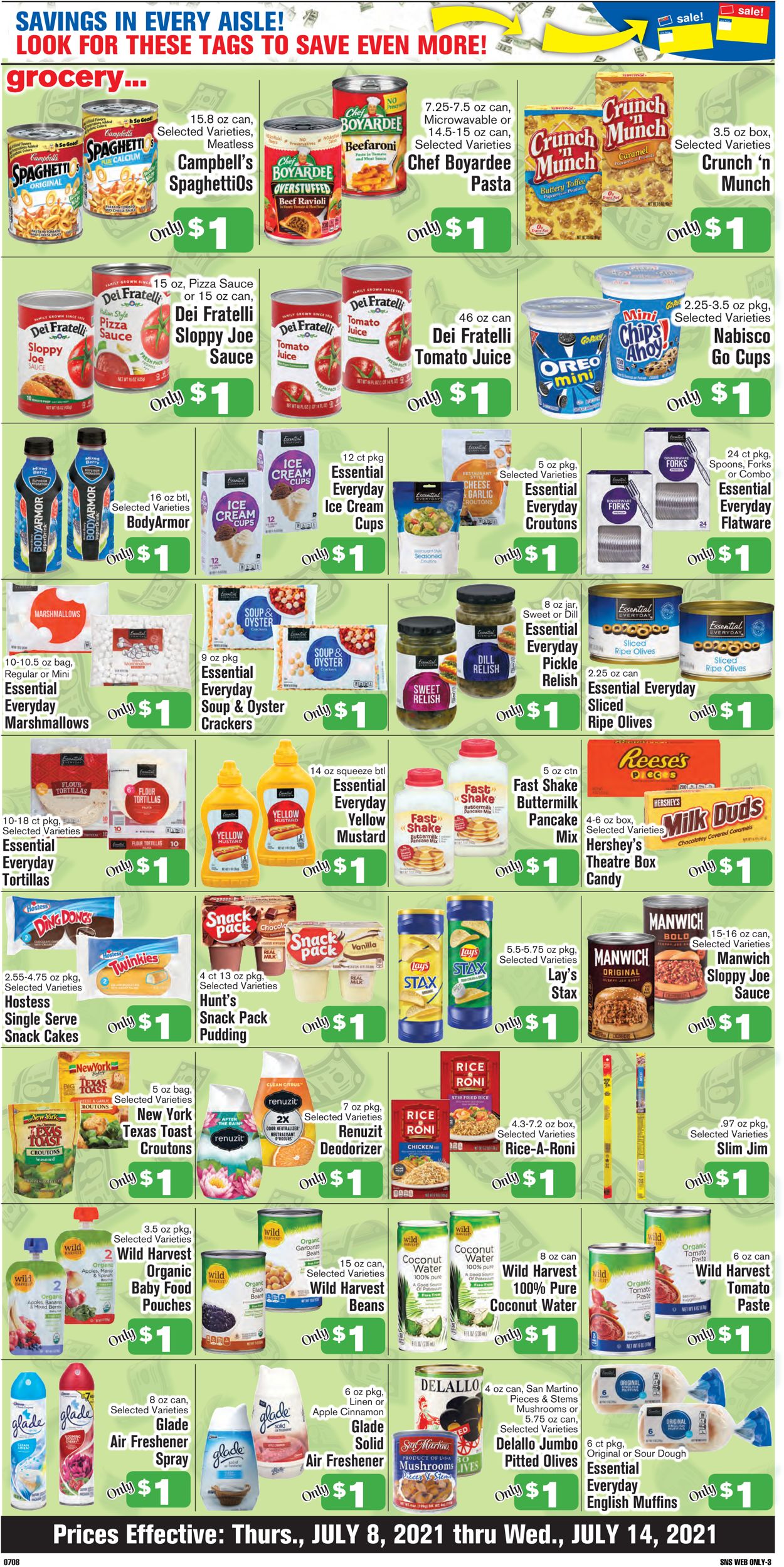 Shop ‘n Save Ad from 07/08/2021