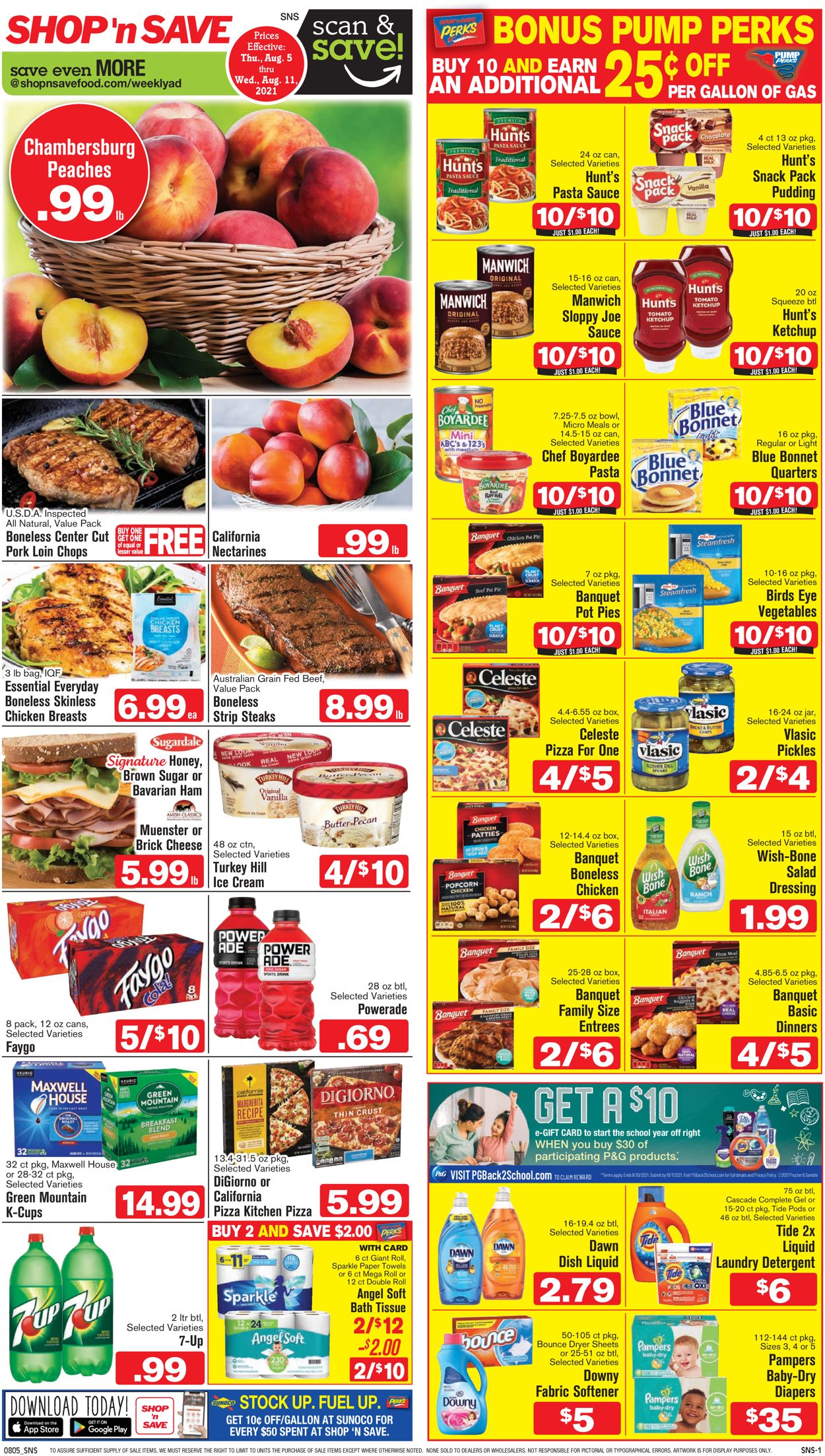 Shop ‘n Save Ad from 08/05/2021