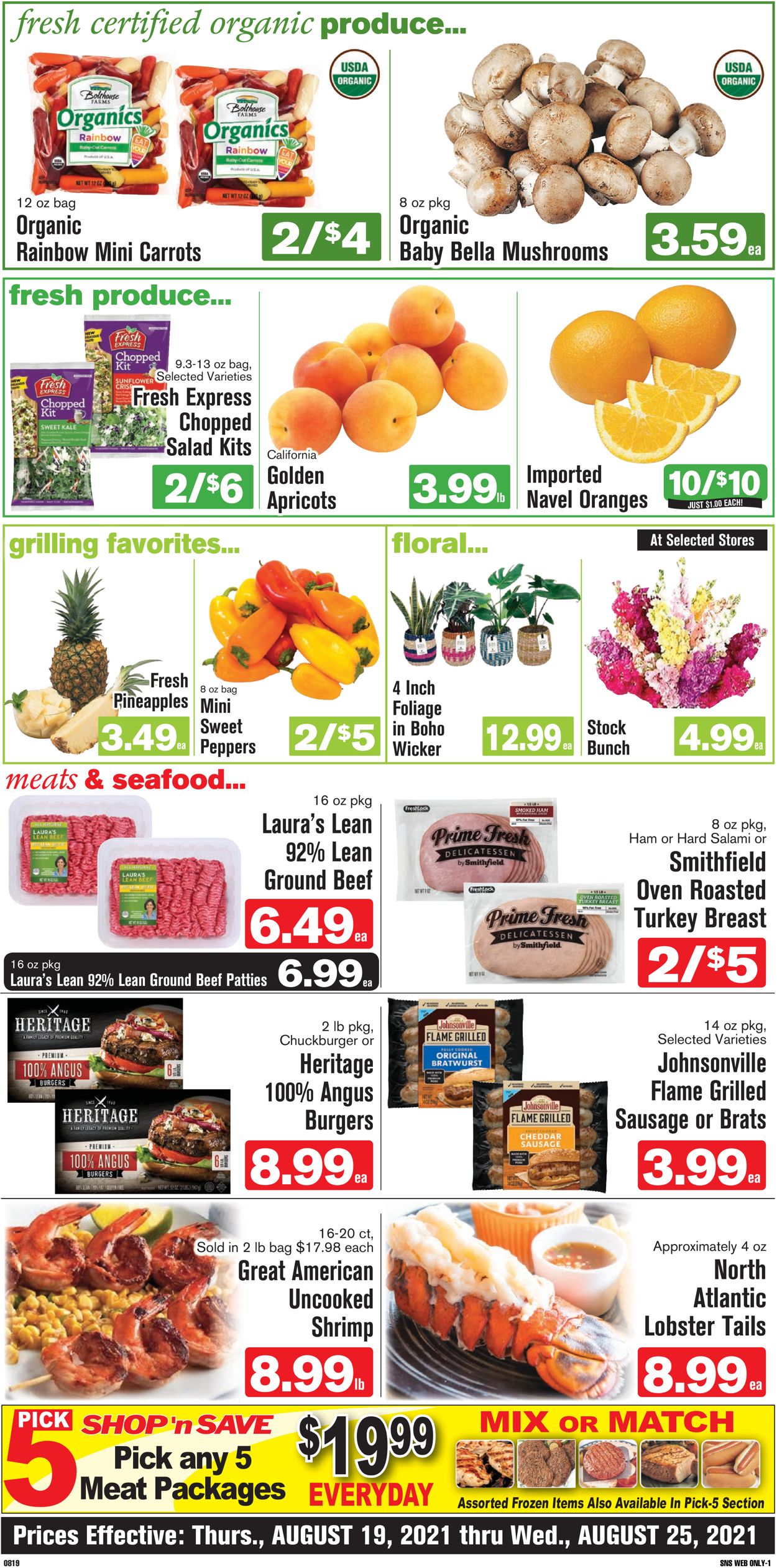 Shop ‘n Save Ad from 08/19/2021