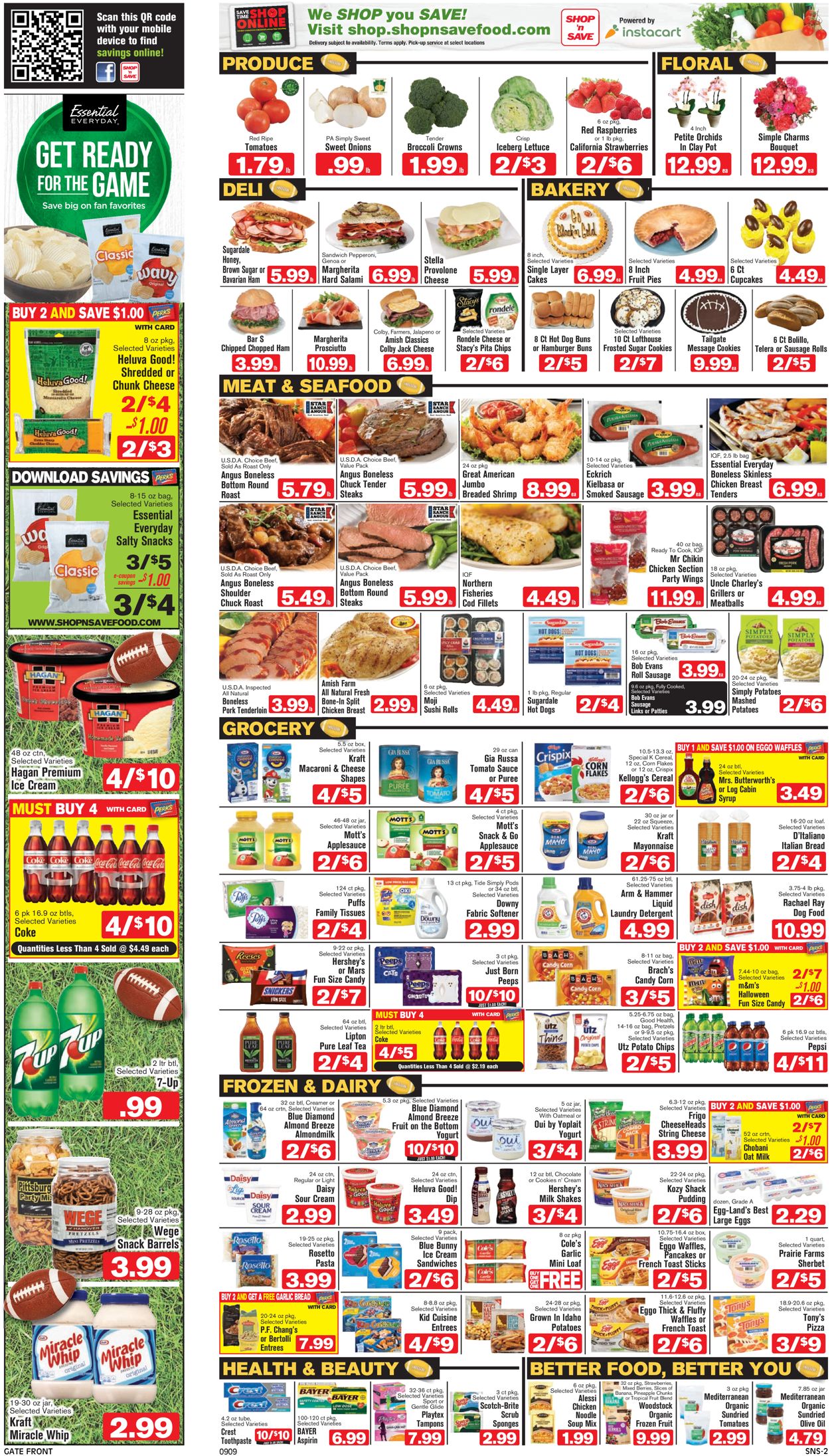 Shop ‘n Save Ad from 09/09/2021