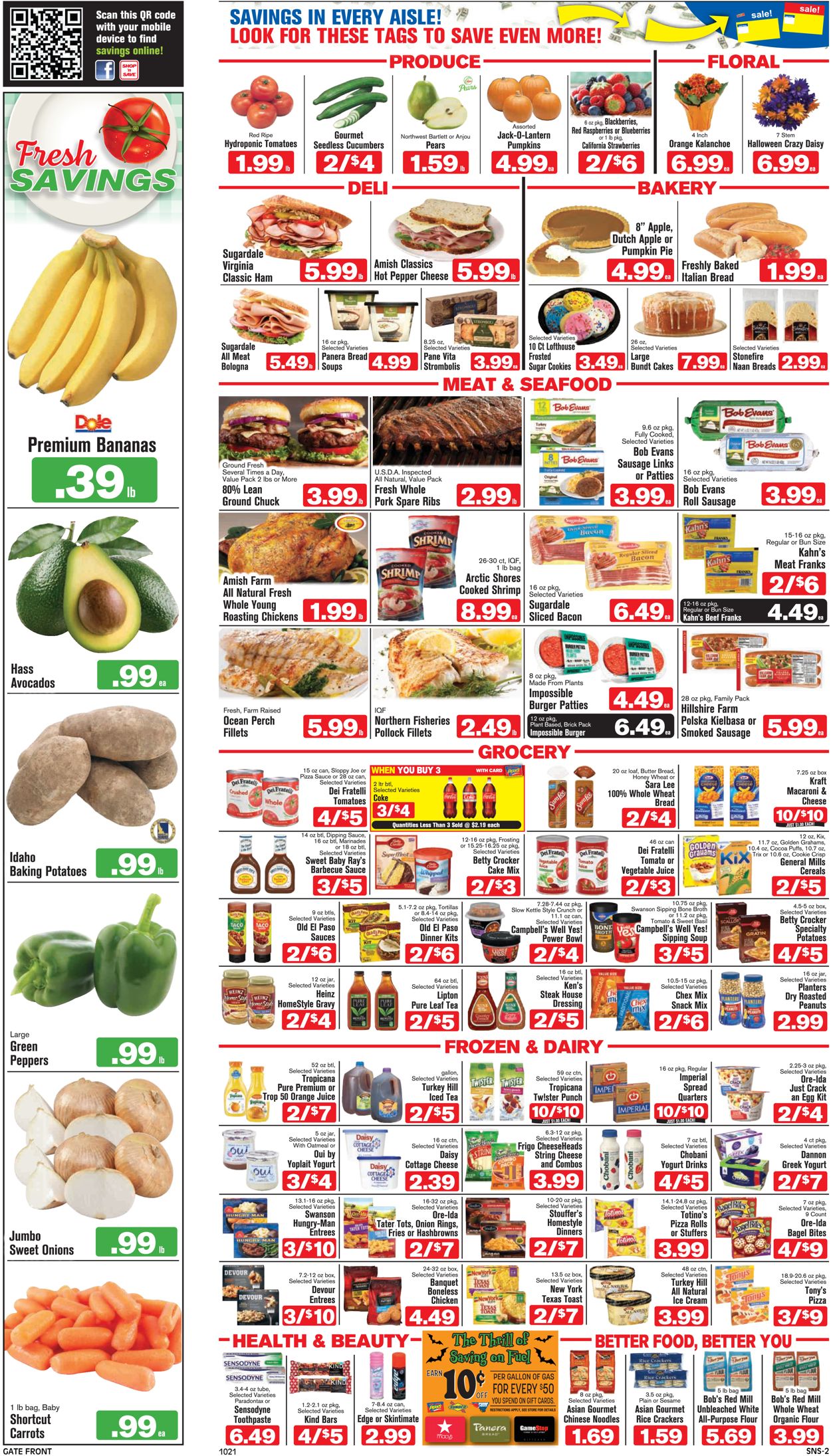 Shop ‘n Save Ad from 10/21/2021