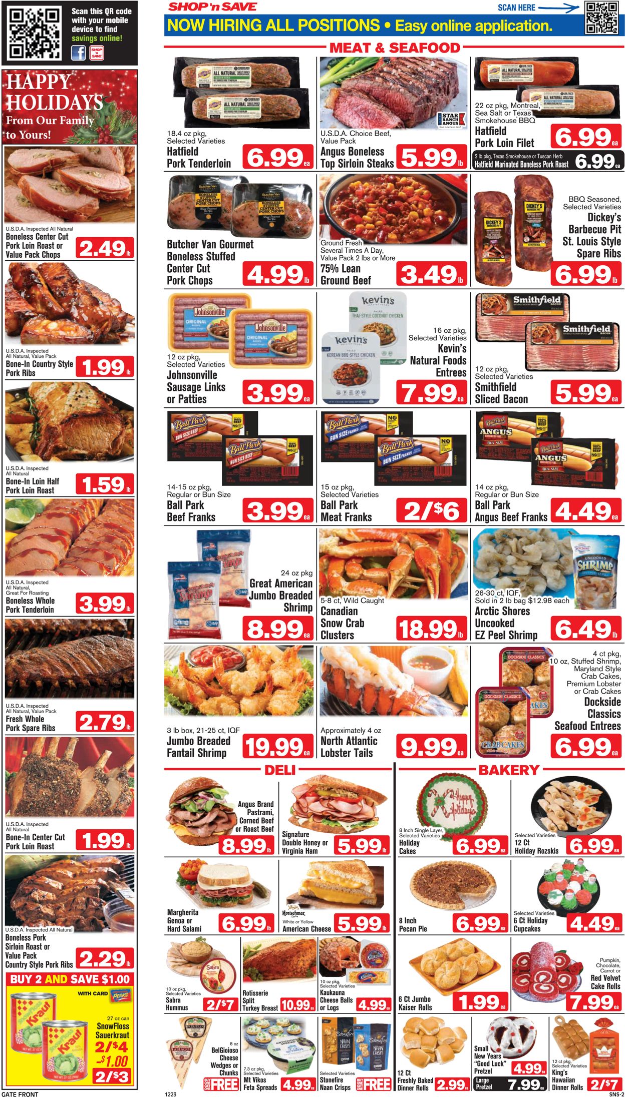 Shop ‘n Save Ad from 12/23/2021