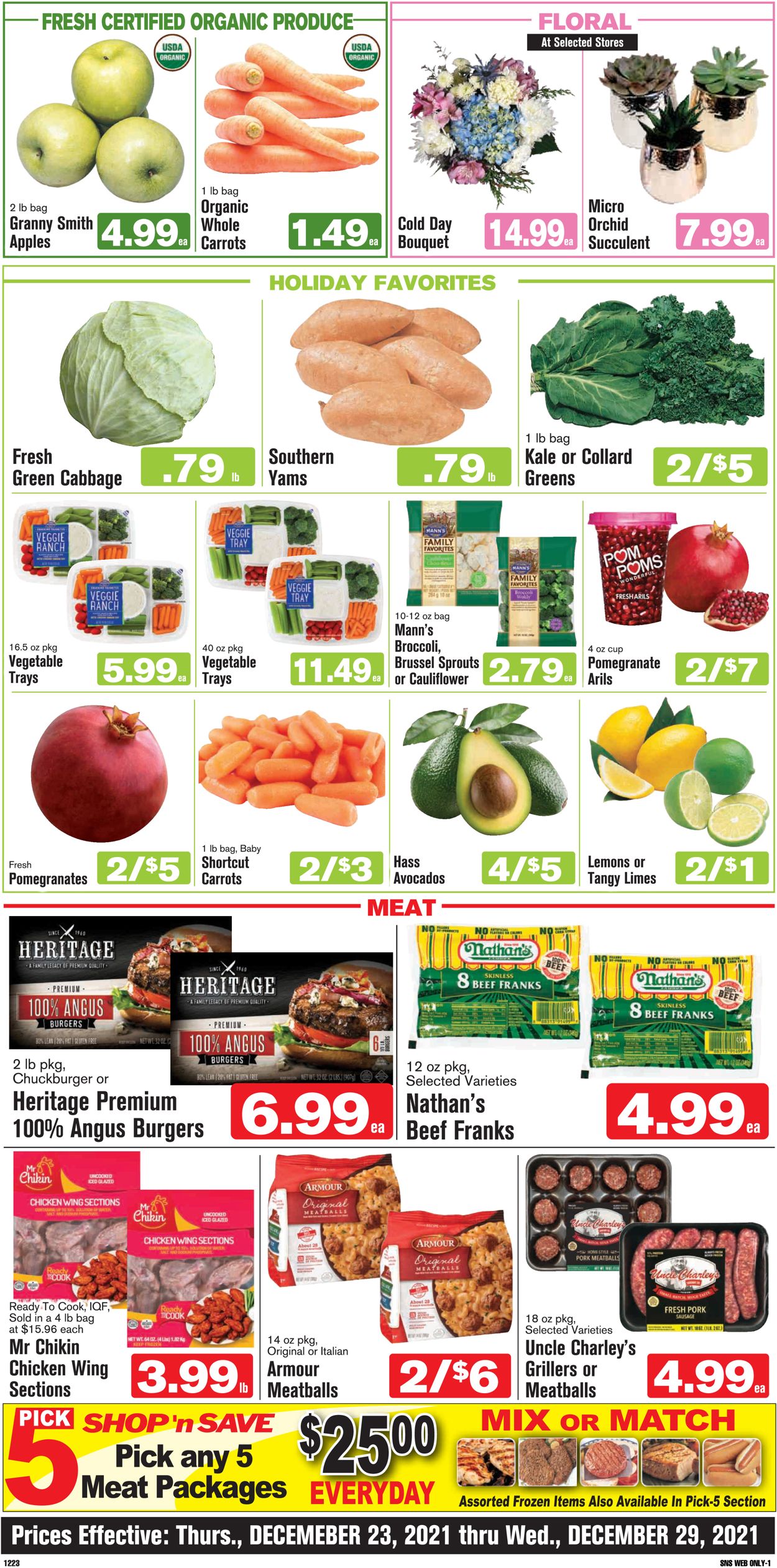Shop ‘n Save Ad from 12/23/2021