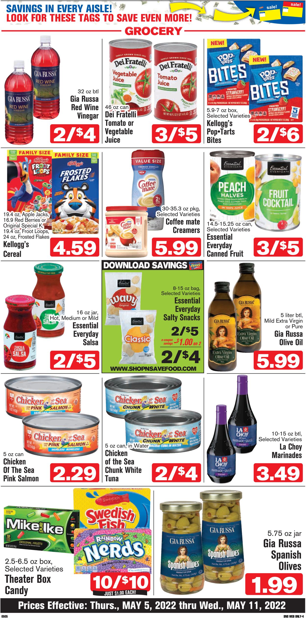 Shop ‘n Save Ad from 05/05/2022