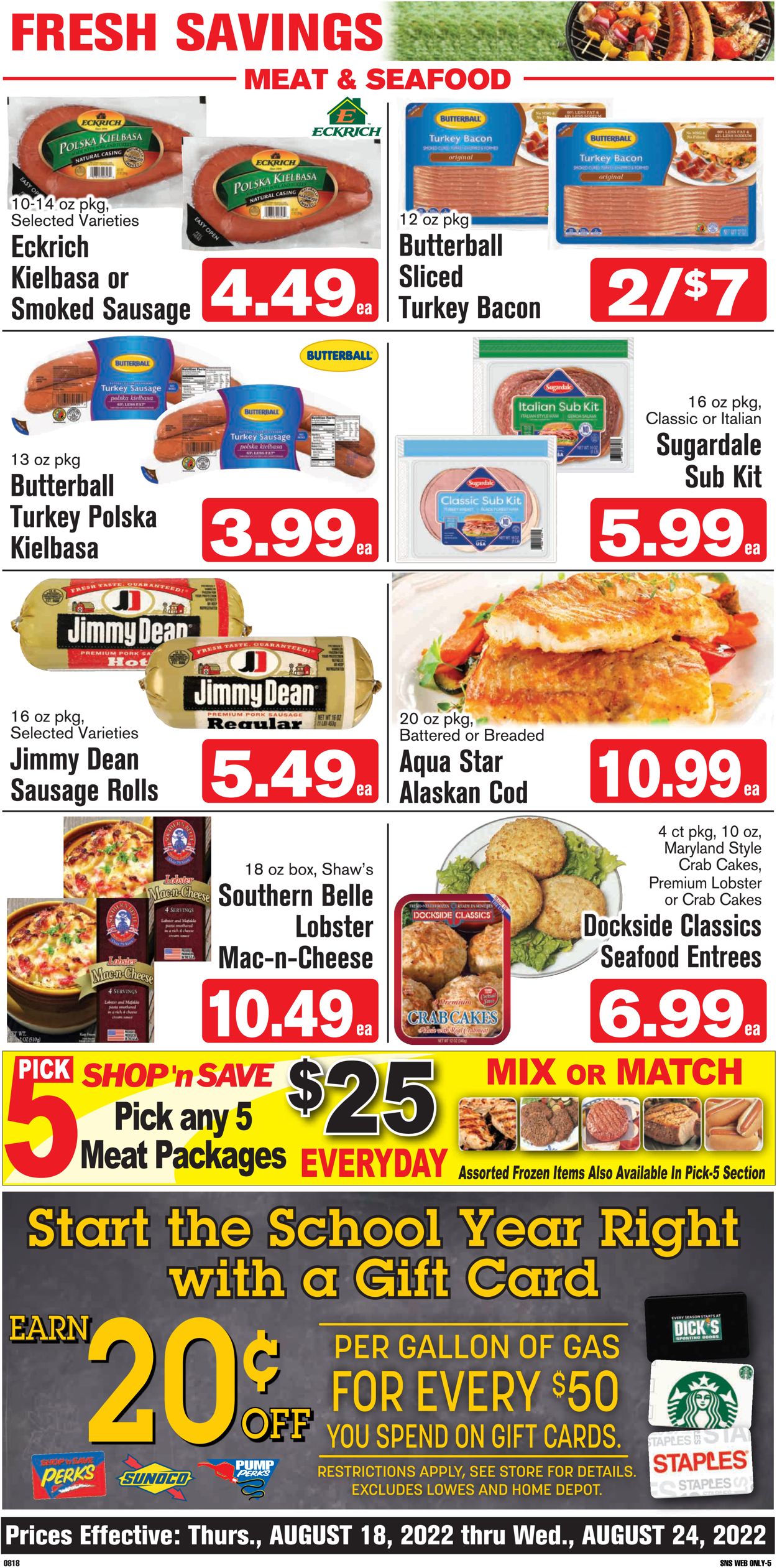 Shop ‘n Save Ad from 08/18/2022