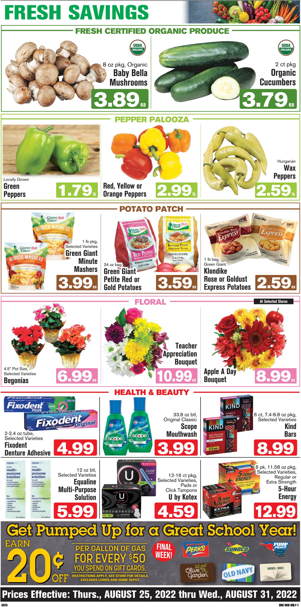 Shop ‘n Save Ad from 08/25/2022