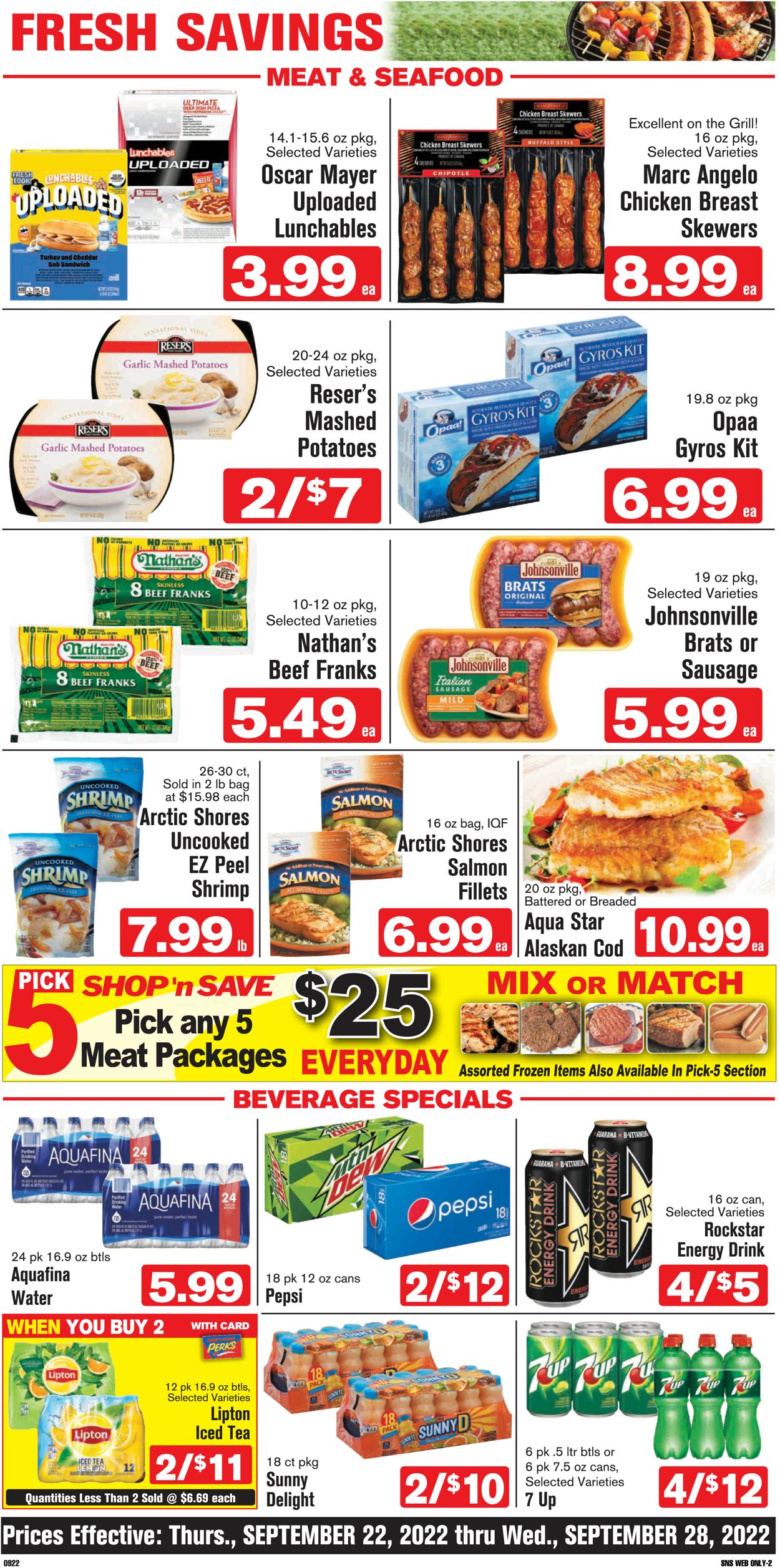Shop ‘n Save Ad from 09/22/2022