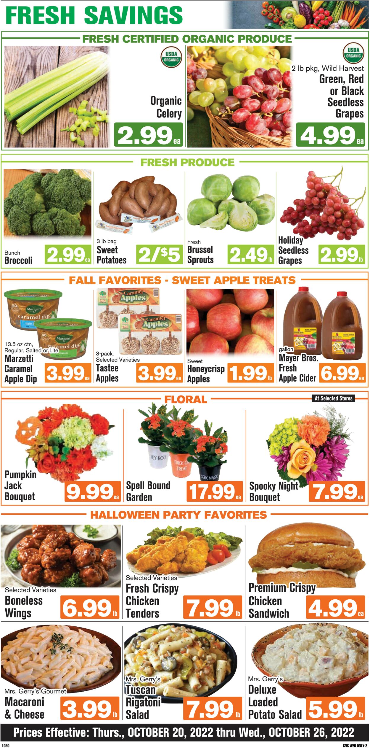 Shop ‘n Save Ad from 10/20/2022