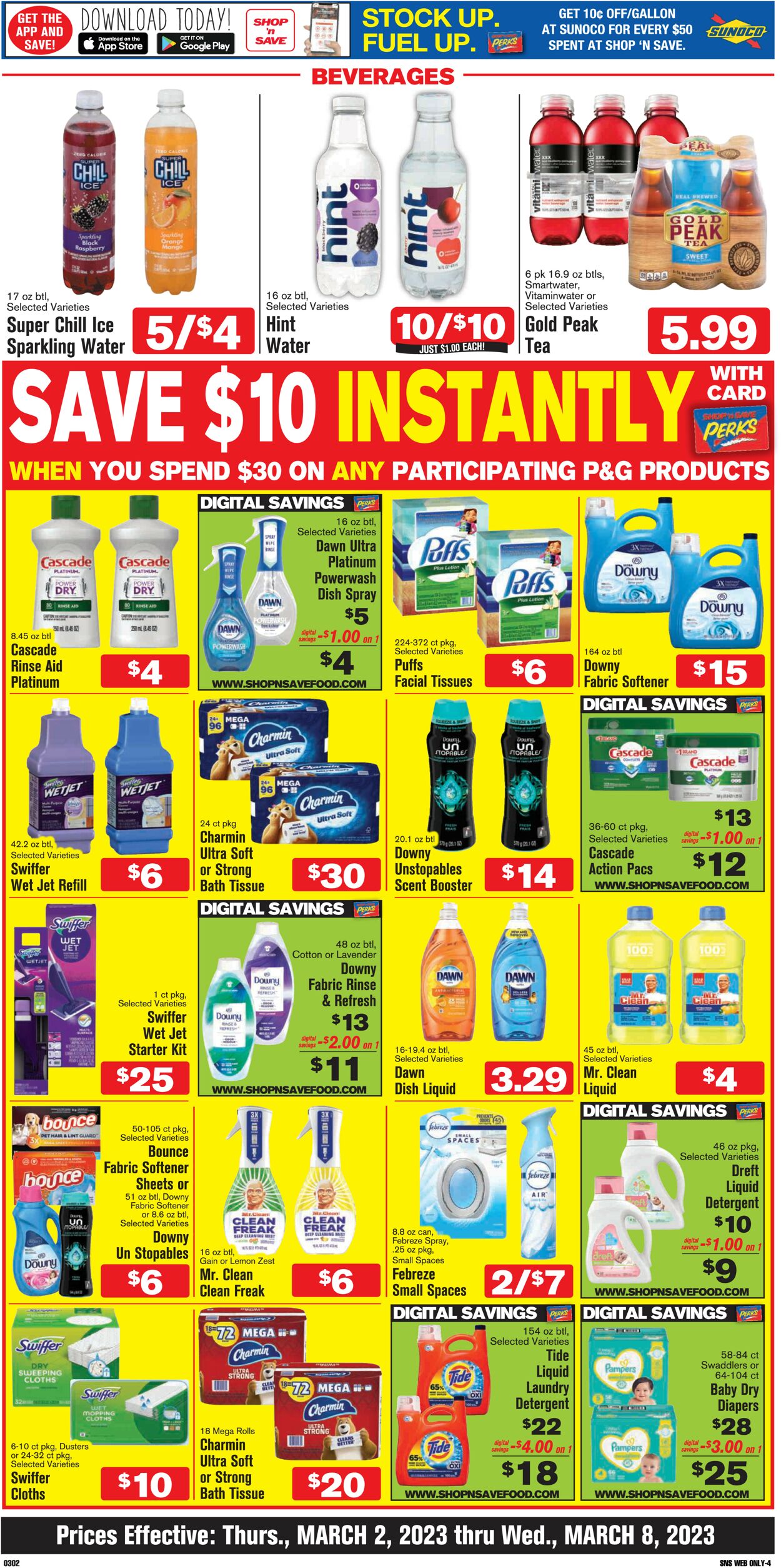 Shop ‘n Save Ad from 03/02/2023