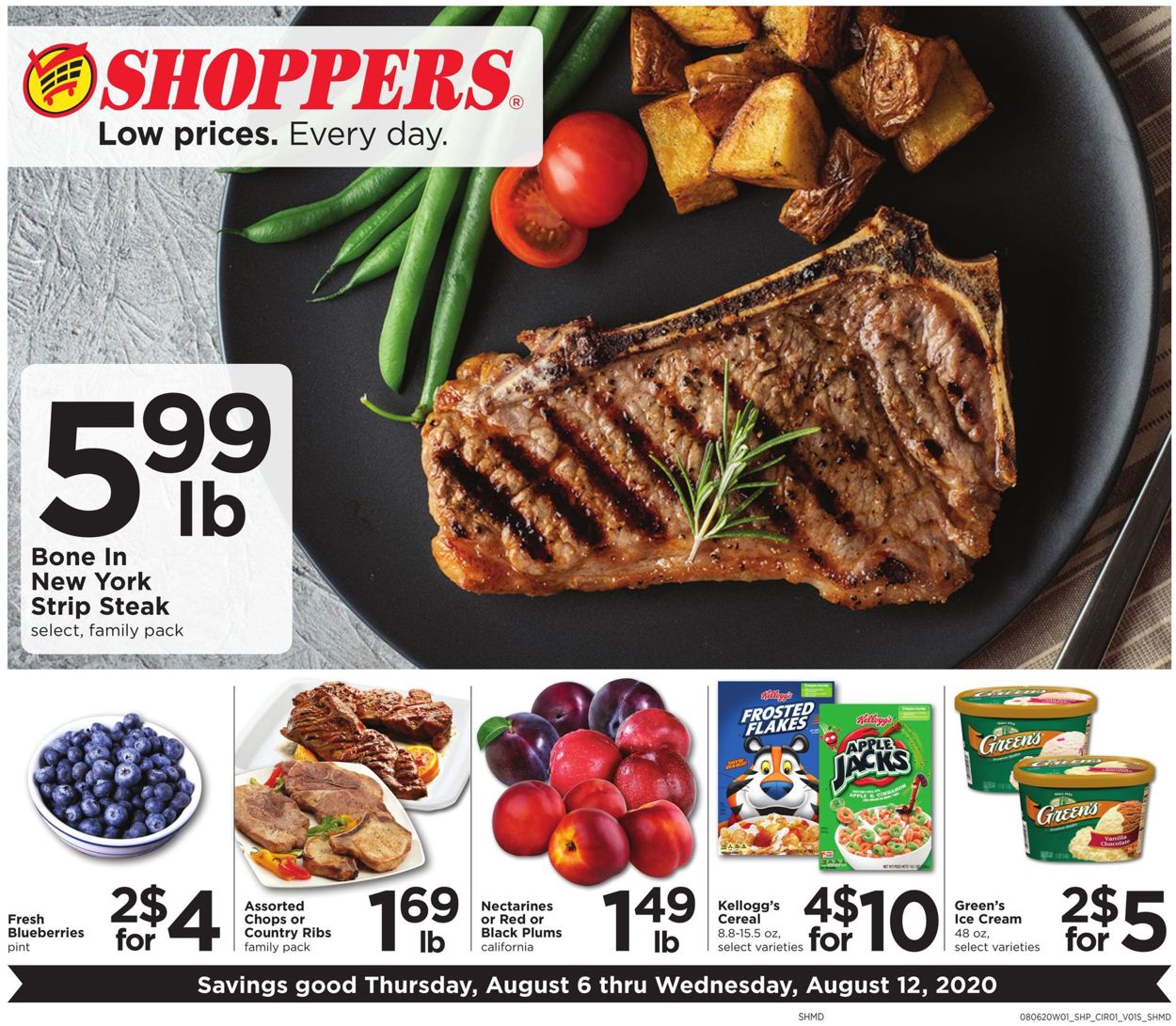 Shoppers Food & Pharmacy Ad from 08/06/2020