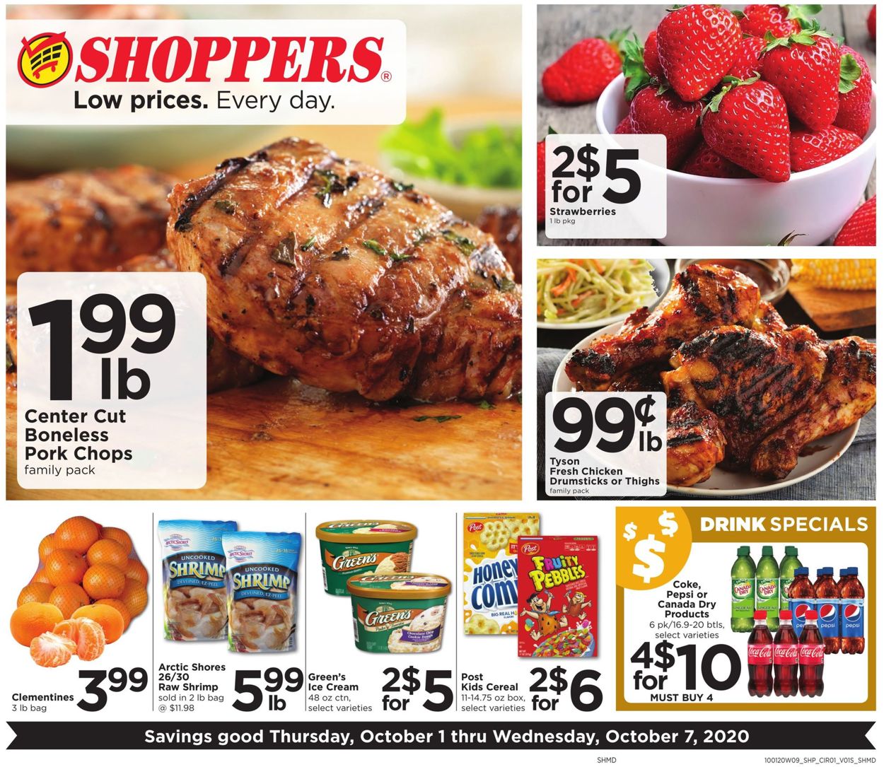 Shoppers Food & Pharmacy Ad from 10/01/2020