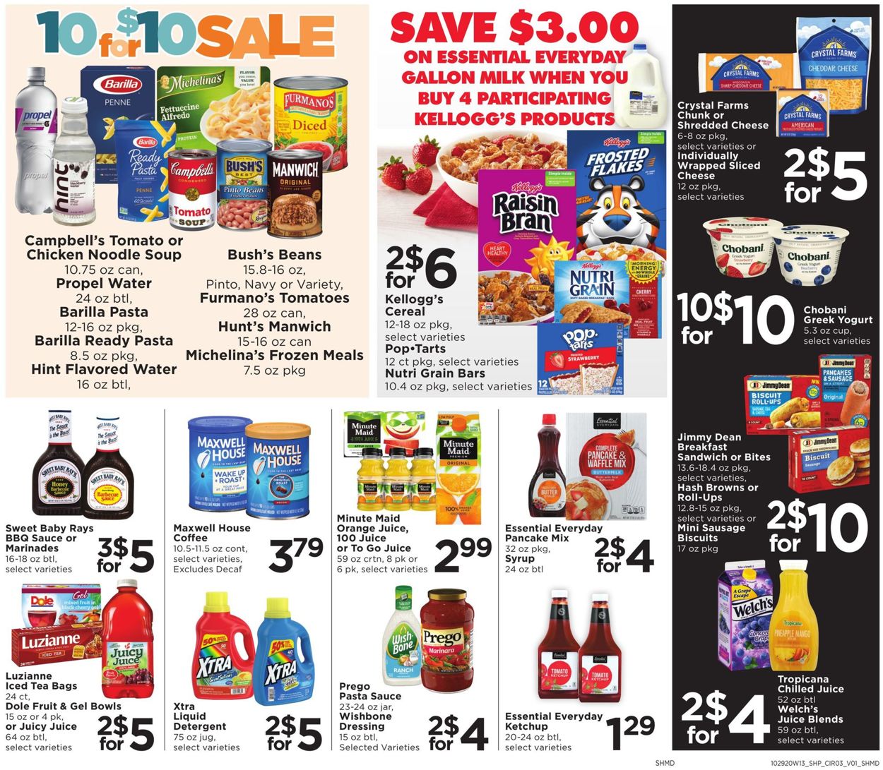 Shoppers Food & Pharmacy Ad from 10/29/2020