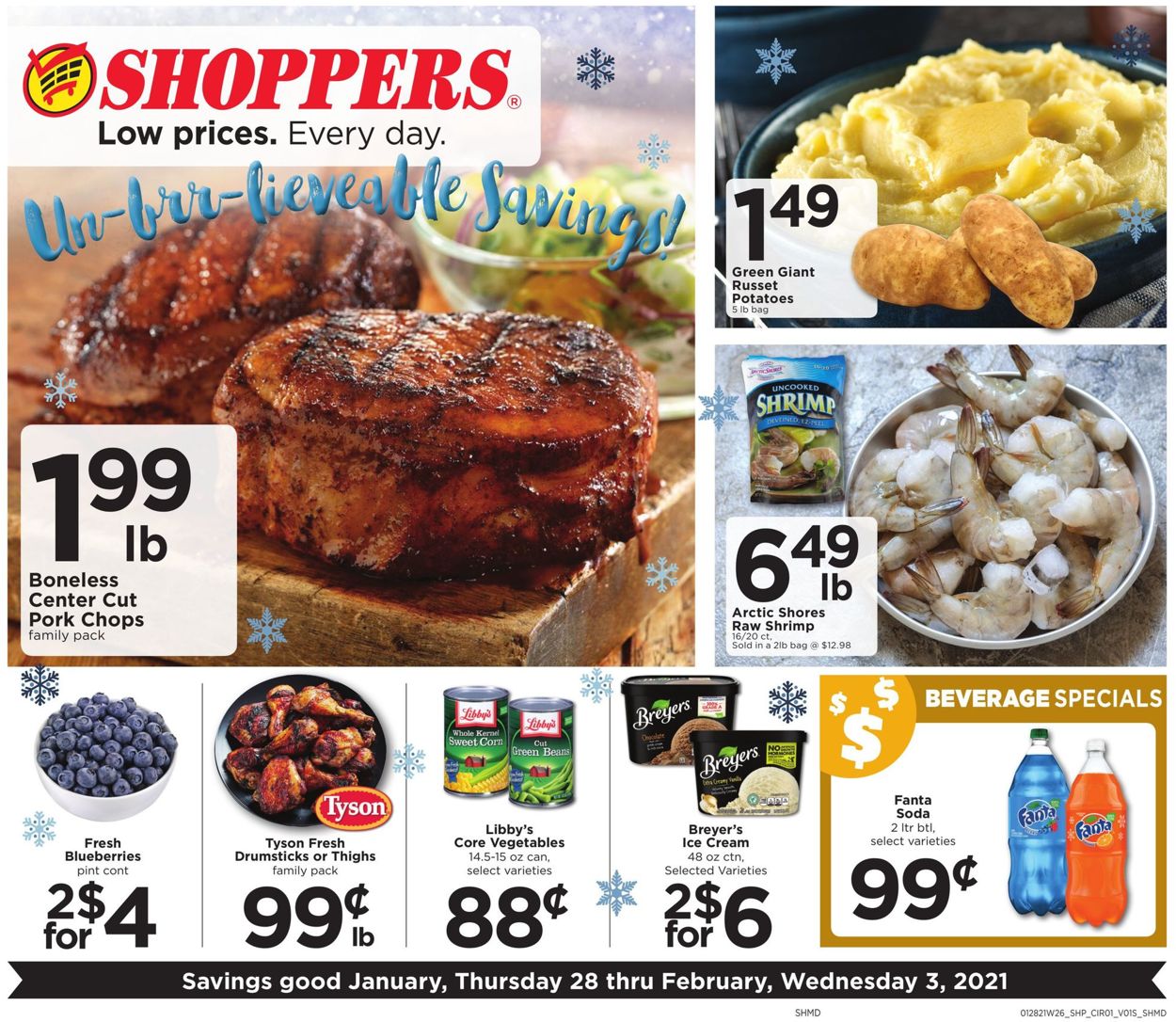 Shoppers Food & Pharmacy Ad from 01/28/2021