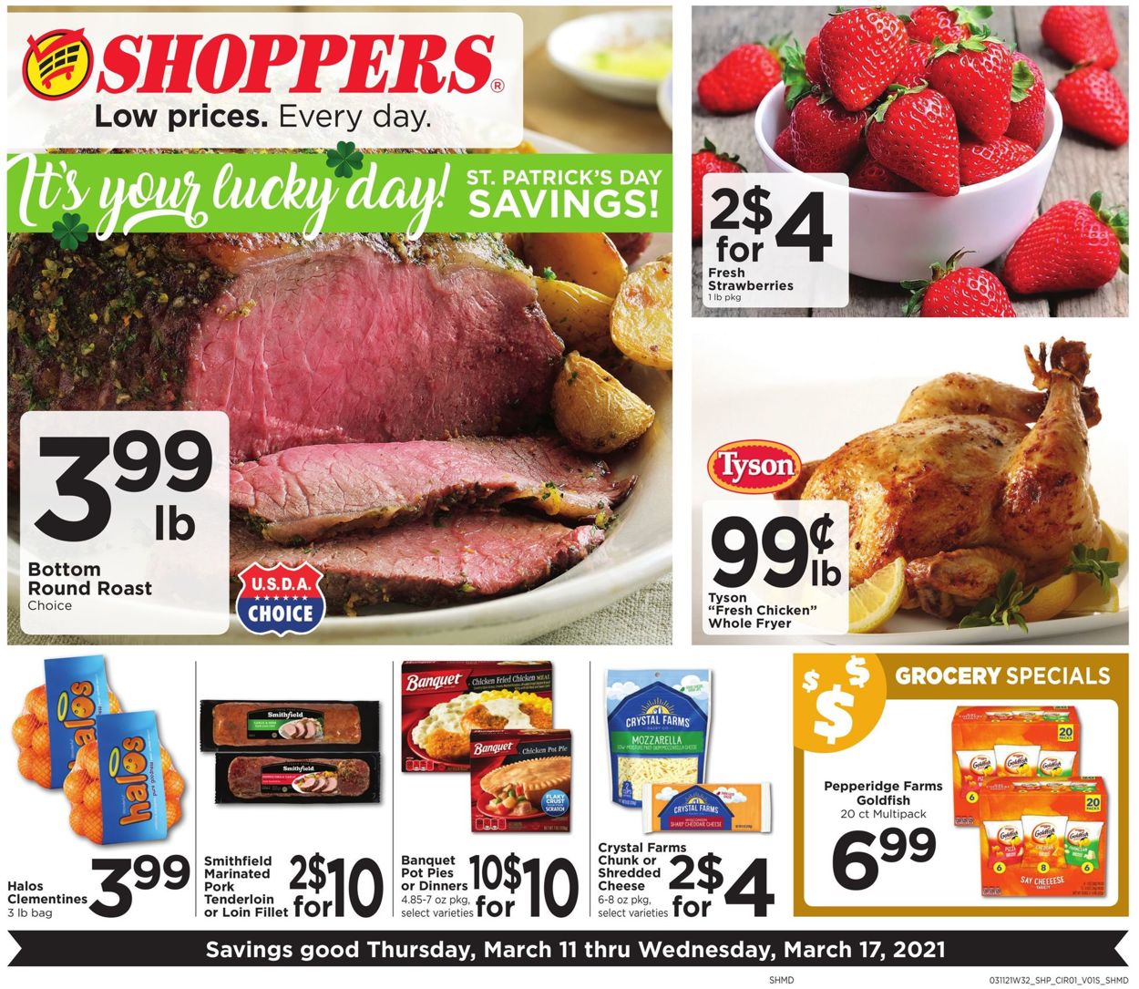 Shoppers Food & Pharmacy Ad from 03/11/2021