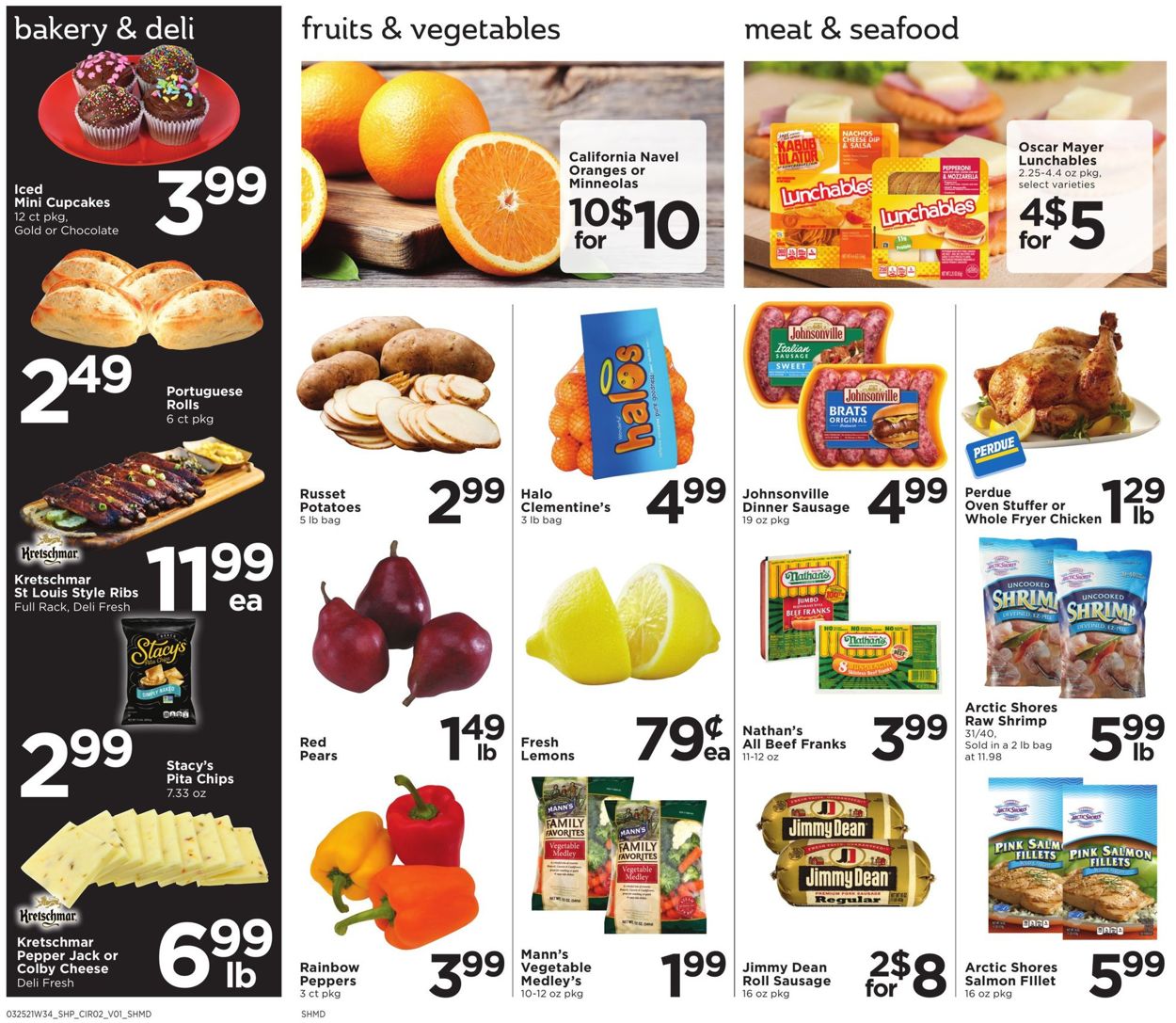 Shoppers Food & Pharmacy Ad from 03/25/2021
