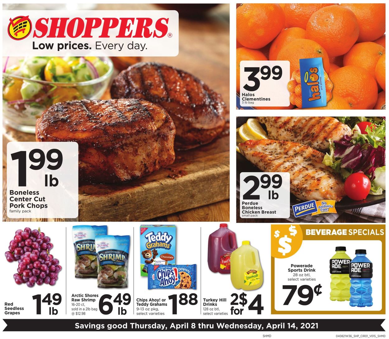 Shoppers Food & Pharmacy Ad from 04/08/2021