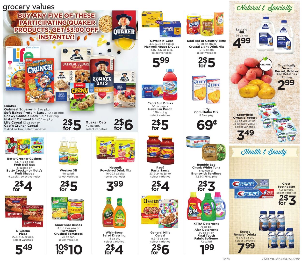 Shoppers Food & Pharmacy Ad from 04/08/2021