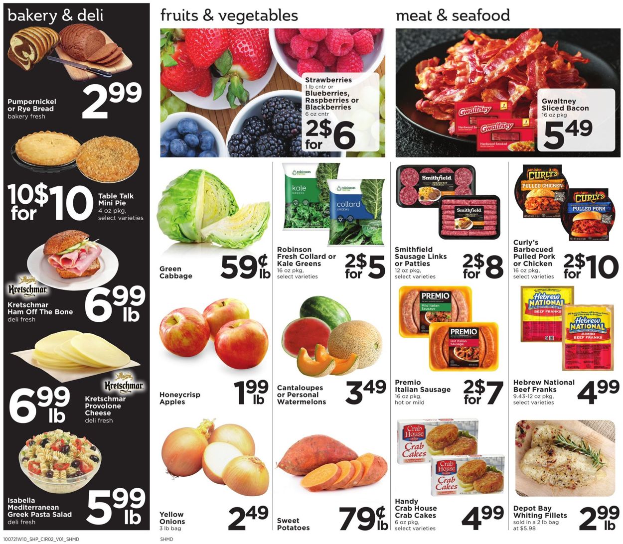 Shoppers Food & Pharmacy Ad from 10/07/2021