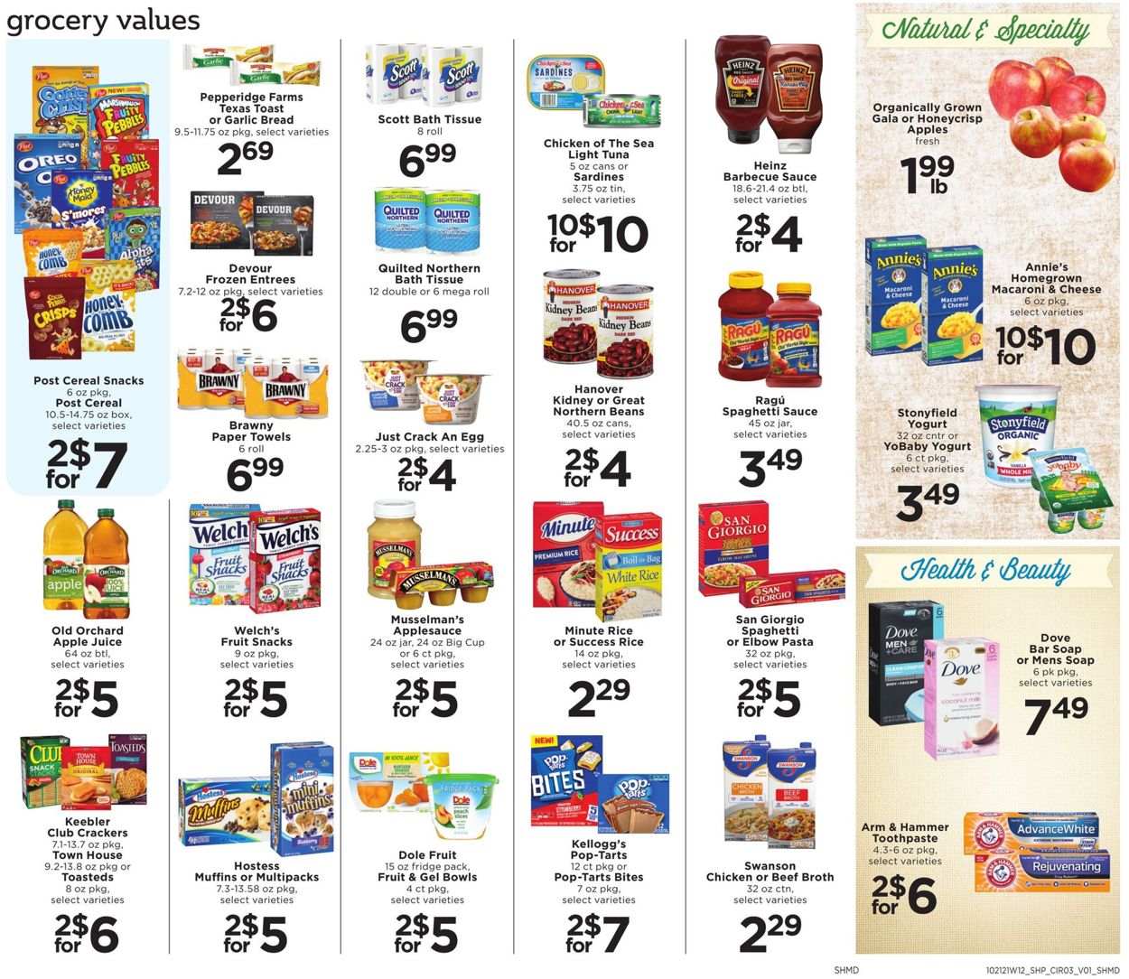 Shoppers Food & Pharmacy Ad from 10/21/2021