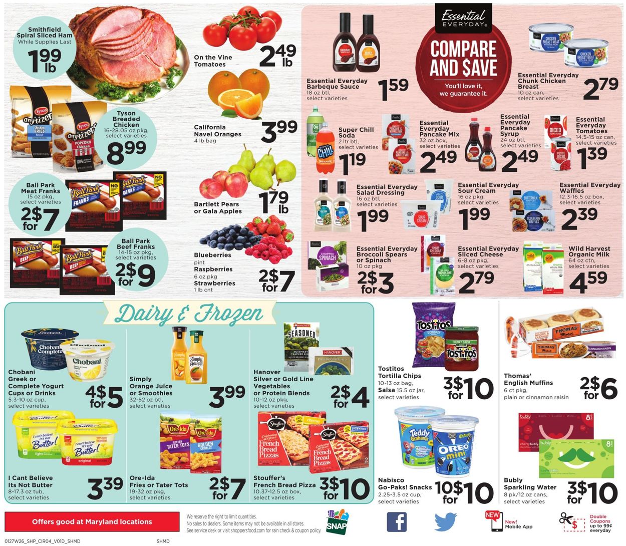 Shoppers Food & Pharmacy Ad from 01/27/2022