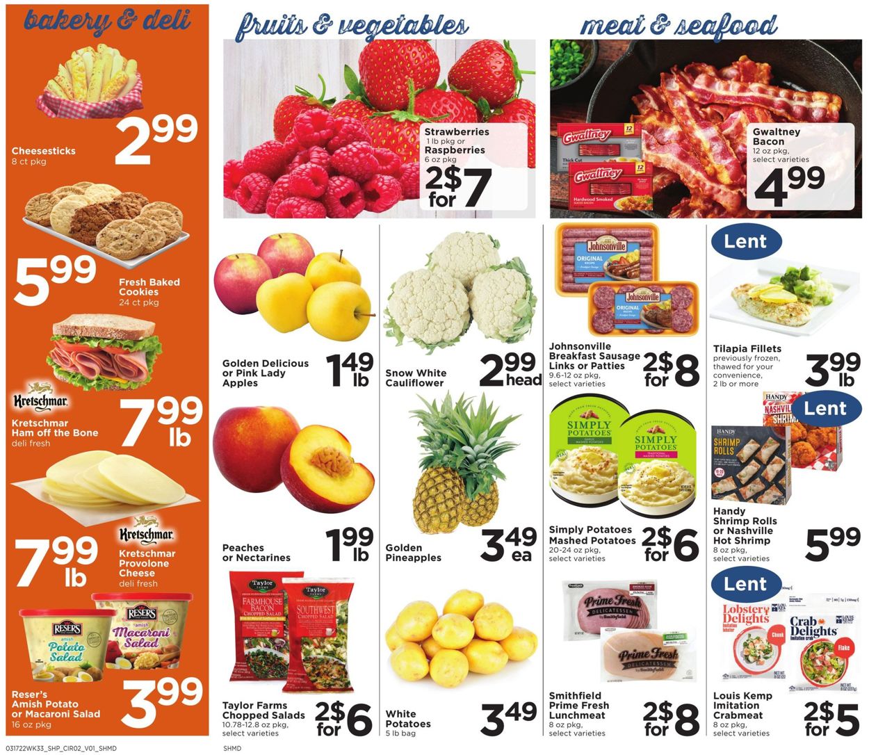 Shoppers Food & Pharmacy Ad from 03/17/2022